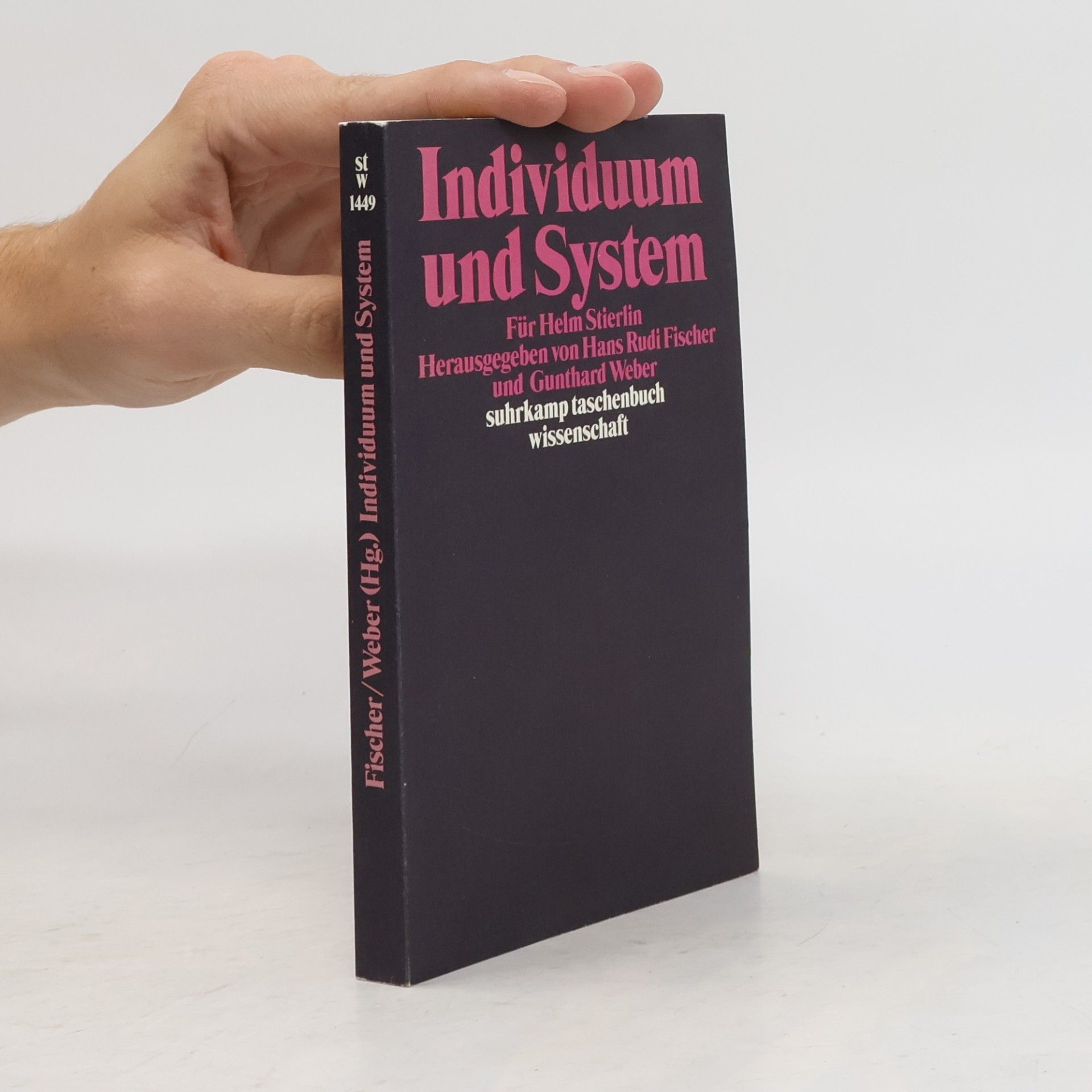 Suhrkamp Taschenbuch Wissenschaft - 1449: Individuum und System