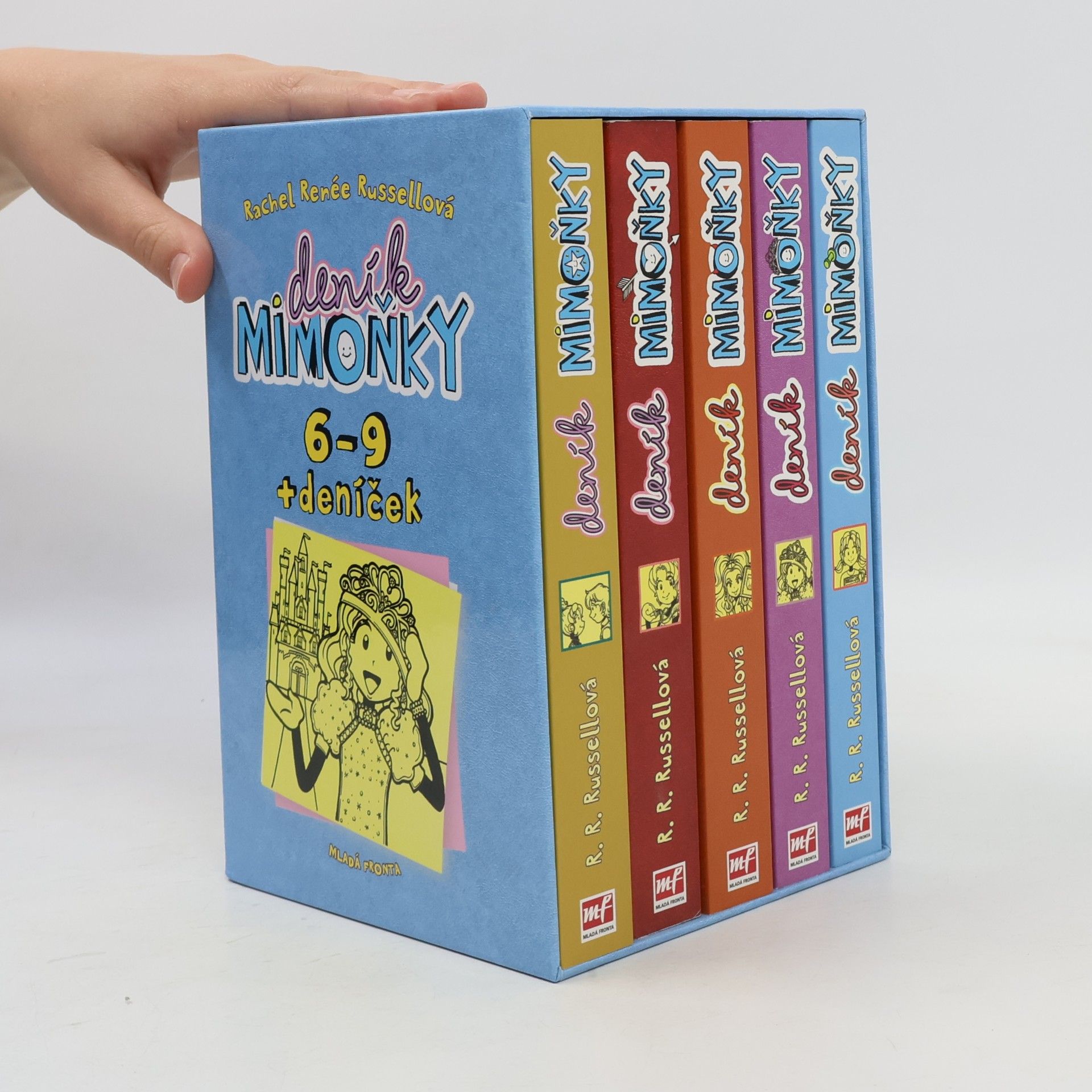 Rachel Renee Russell Deník Mimoňky 6-9 + deníček (box)