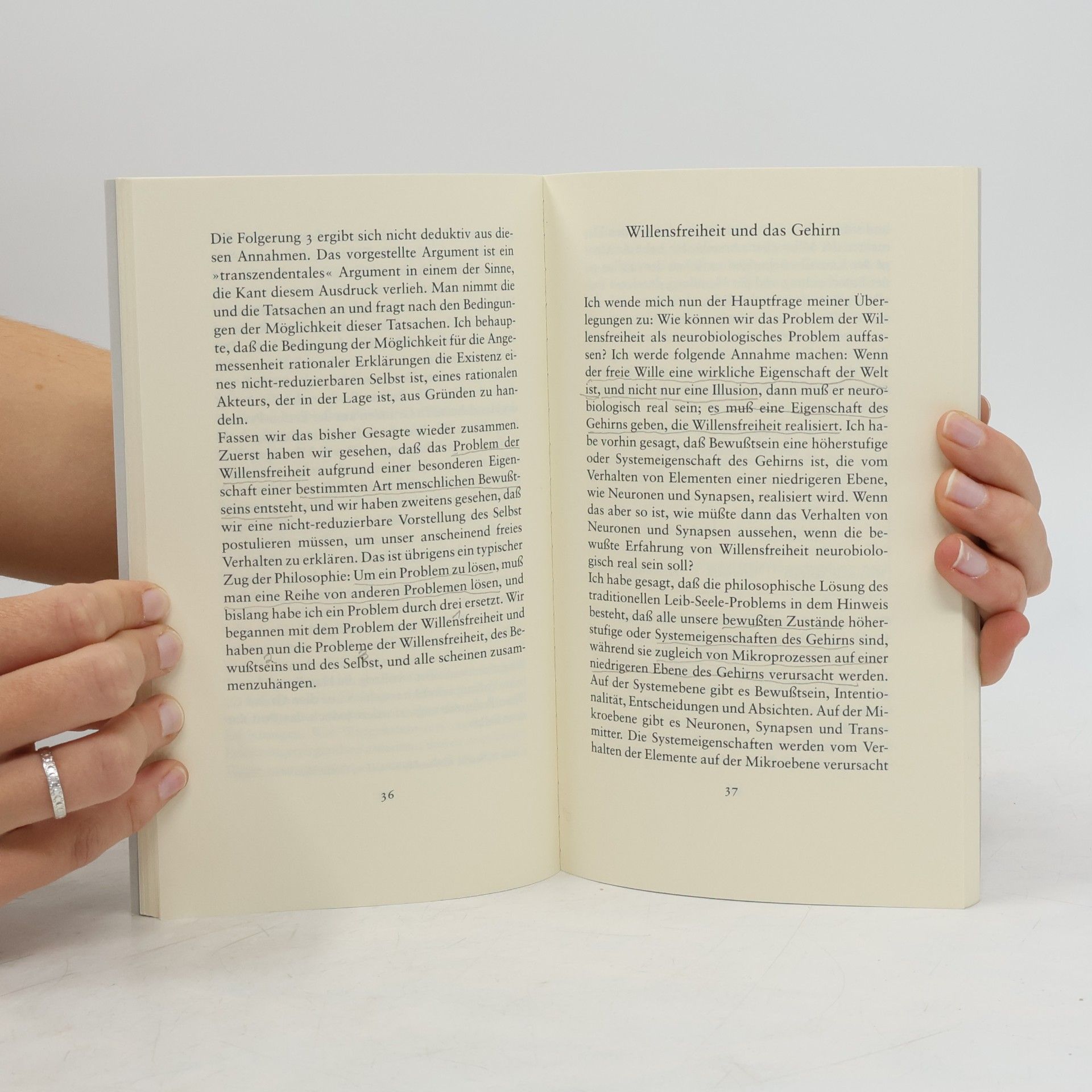 John Searle Freiheit und Neurobiologie