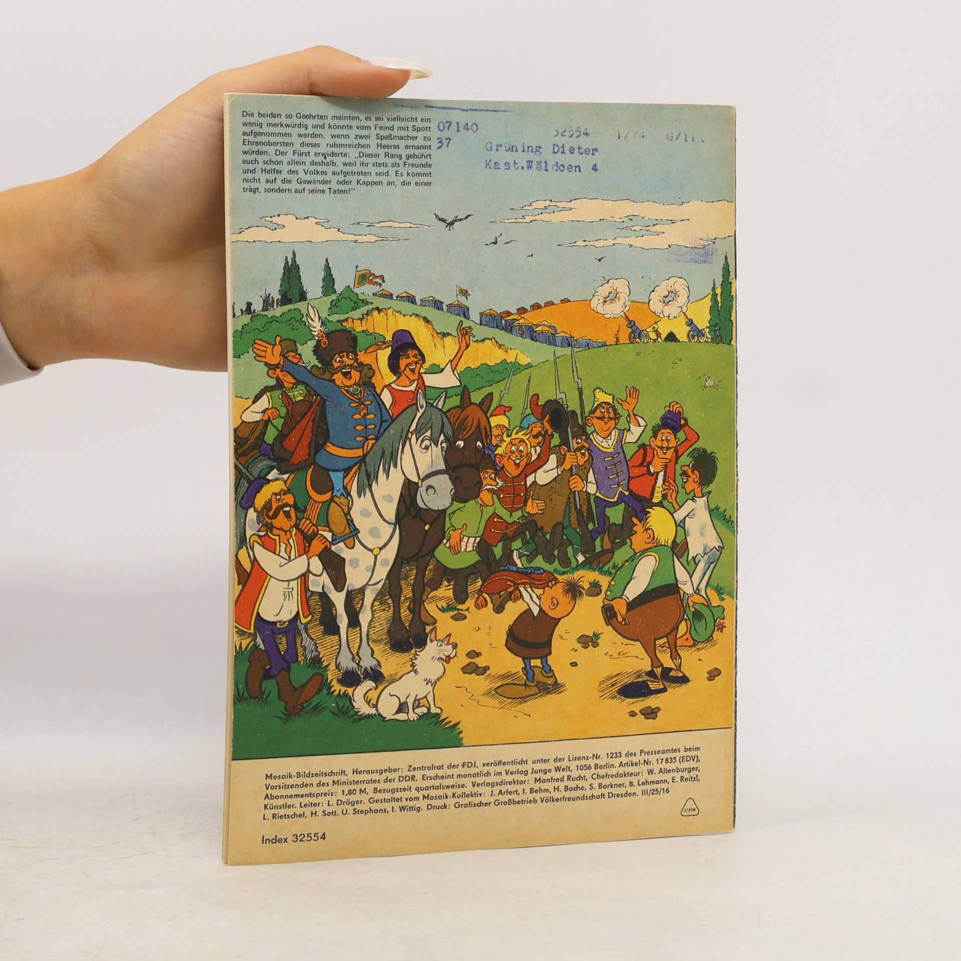 Autorenkollektiv Mosaik 11/1979