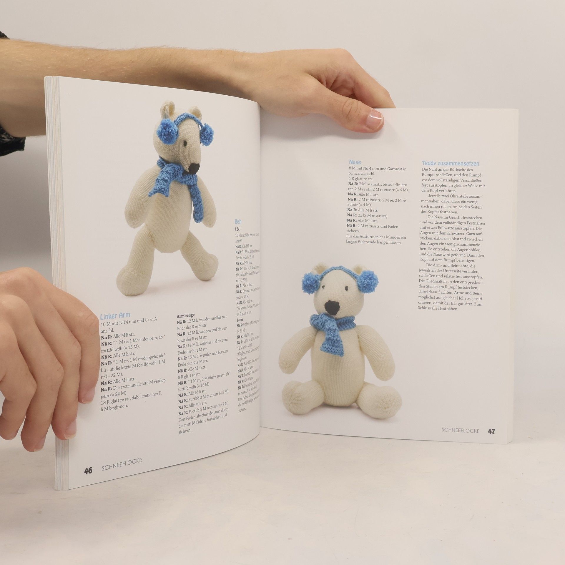 Val Pierce Geliebte Teddybären zum Stricken