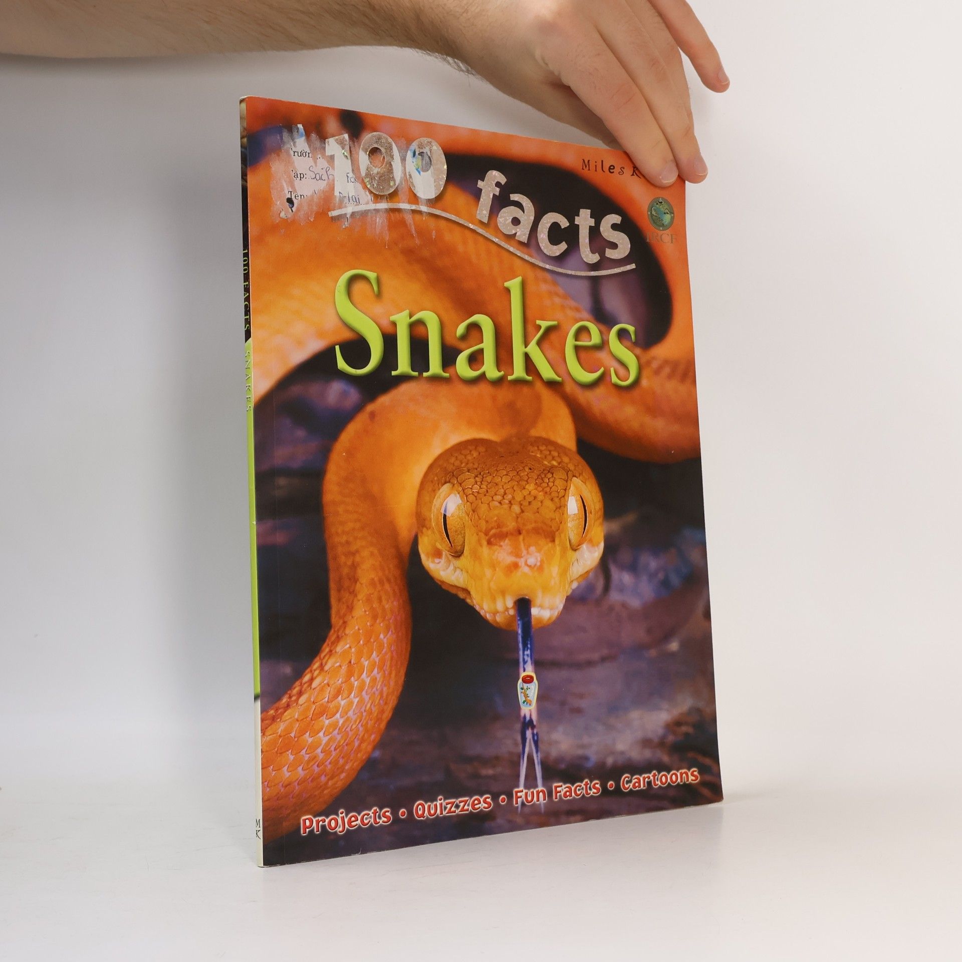 Miles K Harrington 100 Facts - Snakes