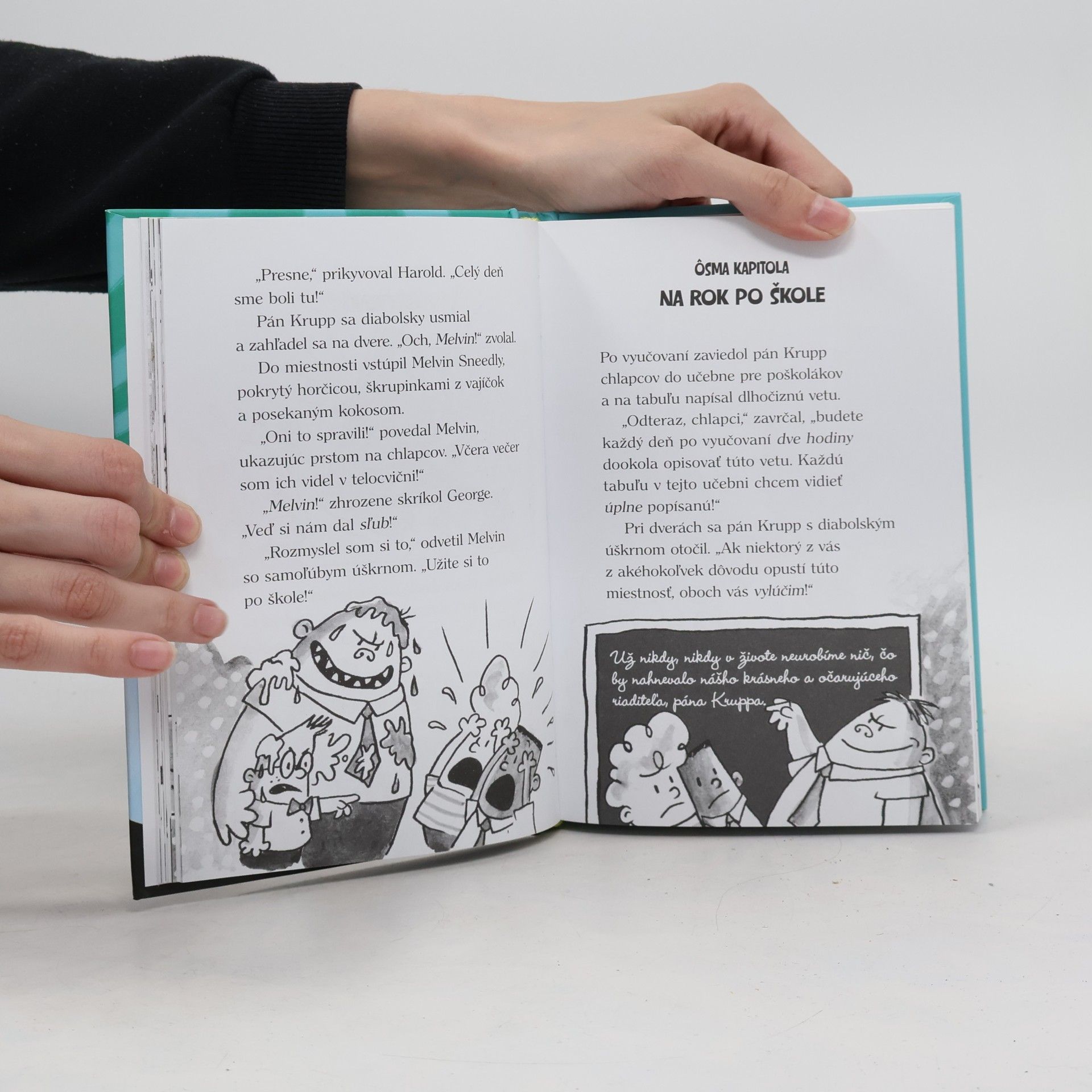 Dav Pilkey Kapitán Bombarďák a útok hovoriacich záchodov