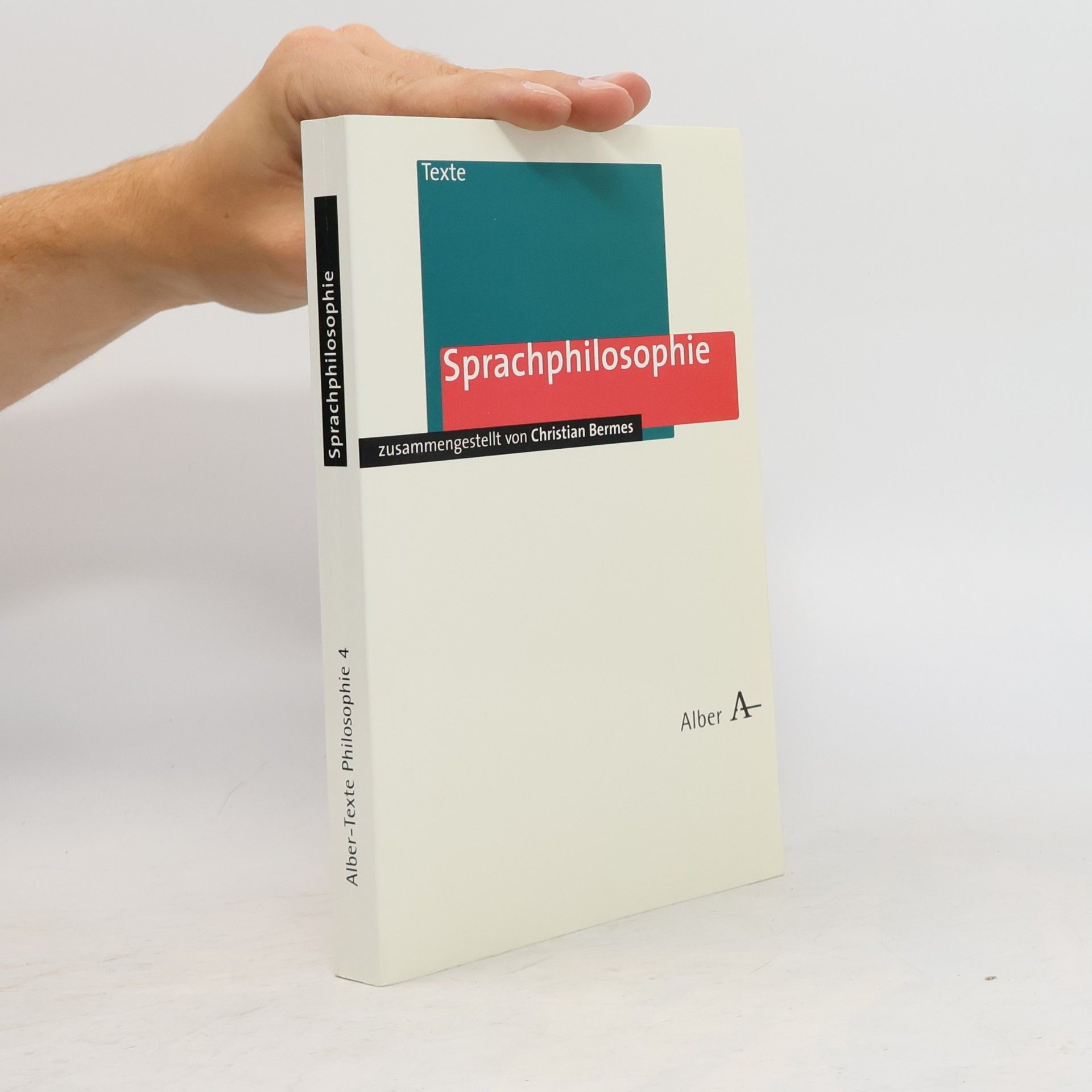Christian Bermes Alber-Texte Philosophie - 4: Sprachphilosophie