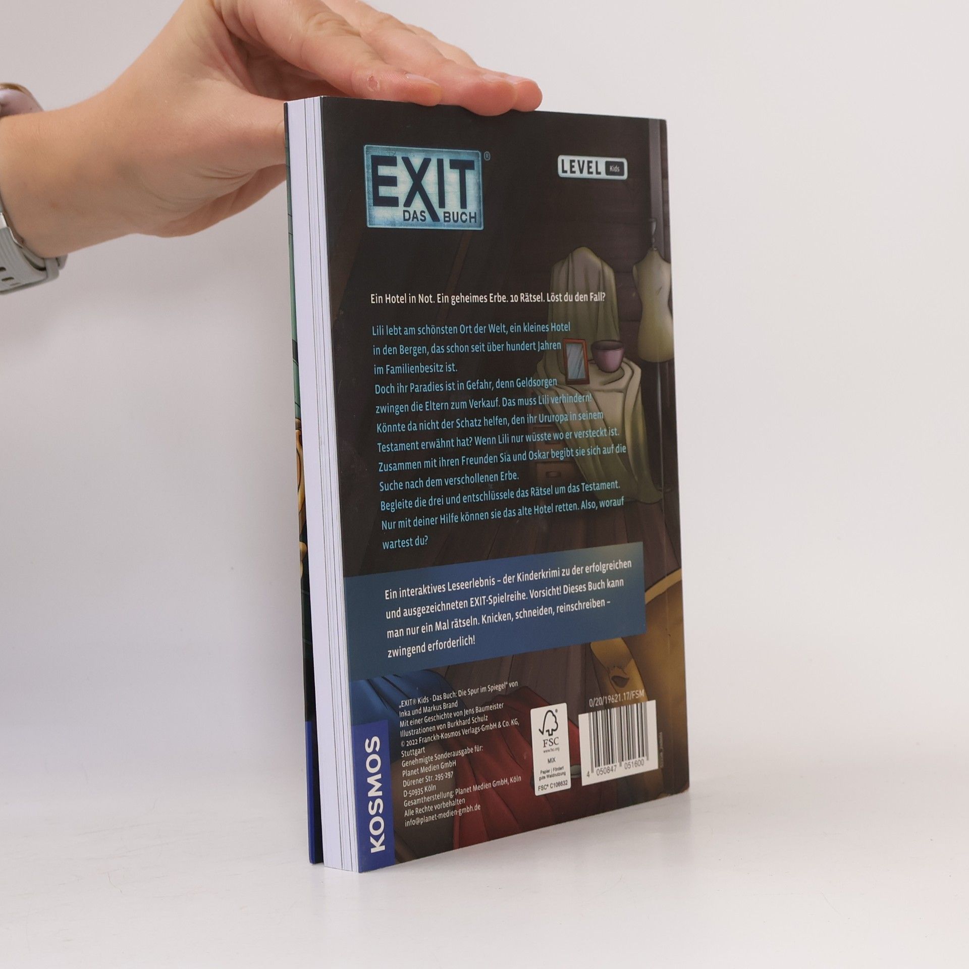 Markus Brand EXIT. Das Buch: Die Spur im Spiegel