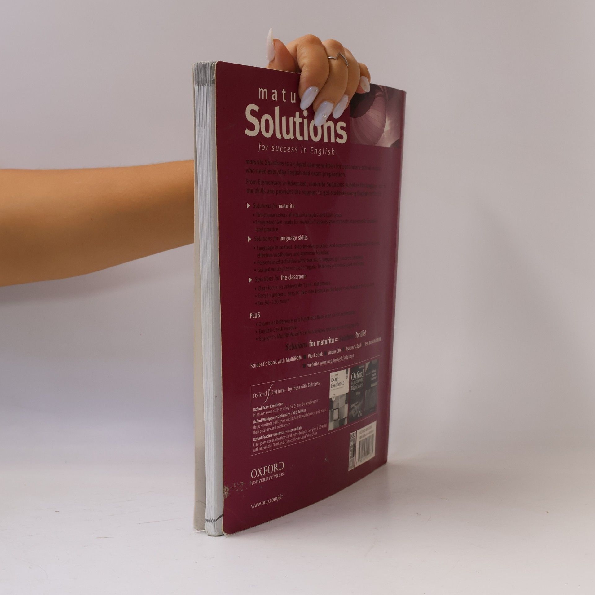Jane Hudson Maturita Solutions. Intermediate Workbook