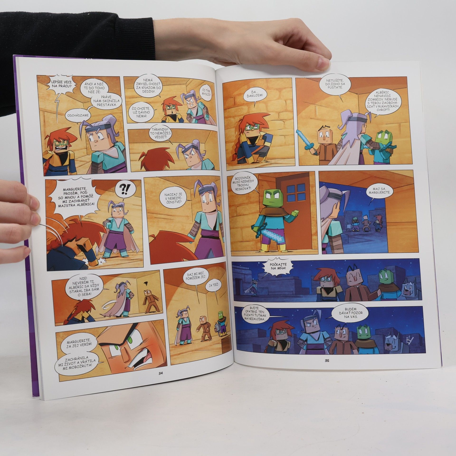 Martin Herodek Deník malého Minecrafťáka: komiks 3