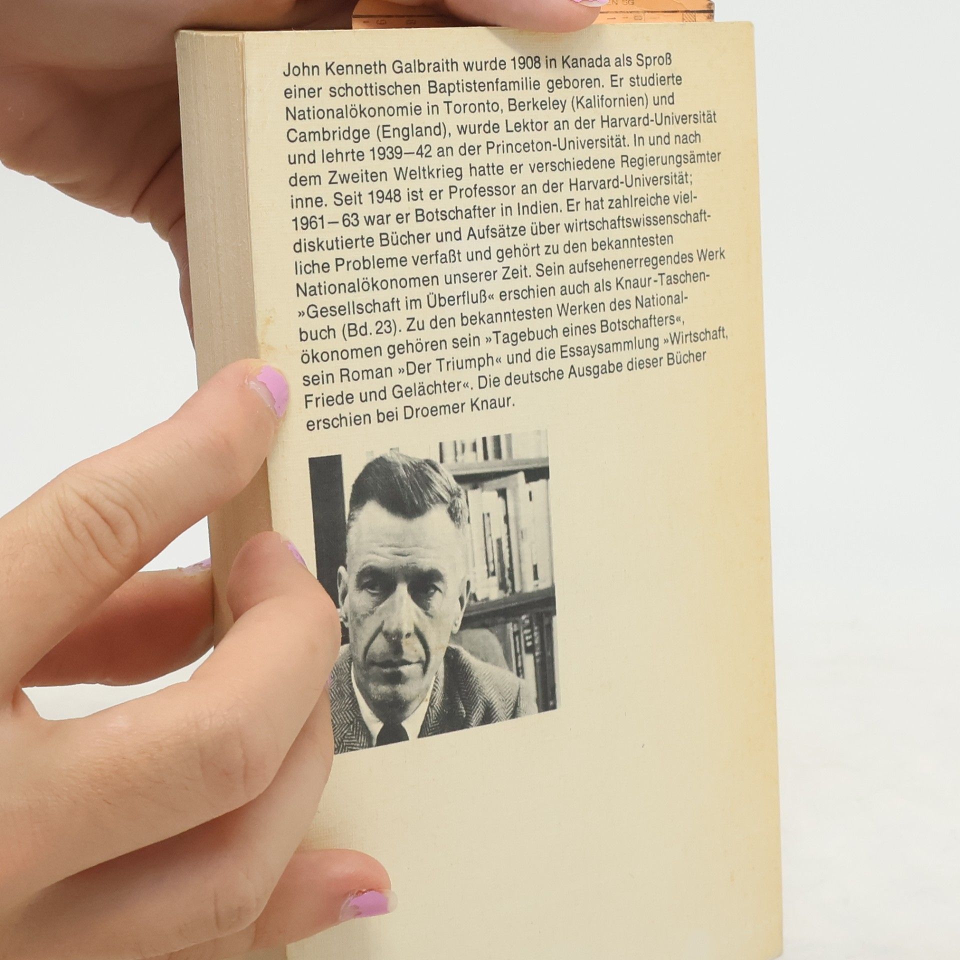 John Kenneth Galbraith Gesellschaft im Überfluß - Erweitert und neu bearbeitet!