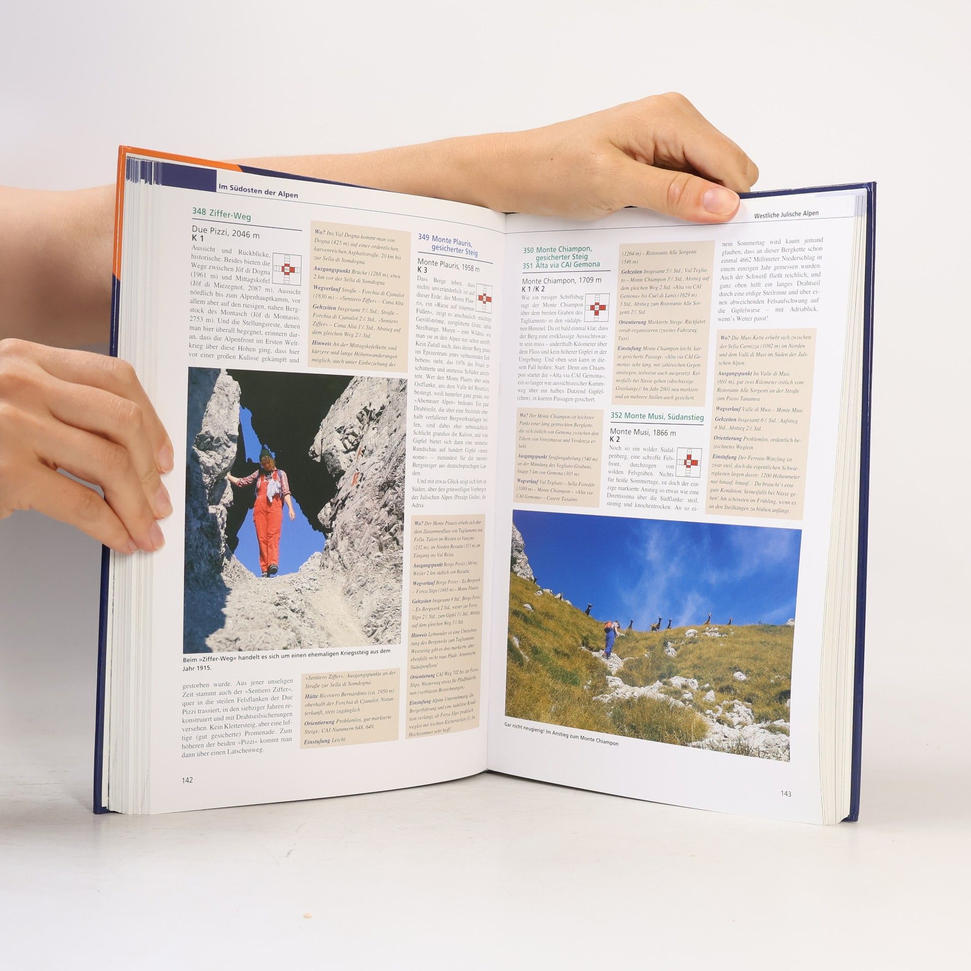 Eugen Eduard Hüsler Hüslers Klettersteigatlas Alpen