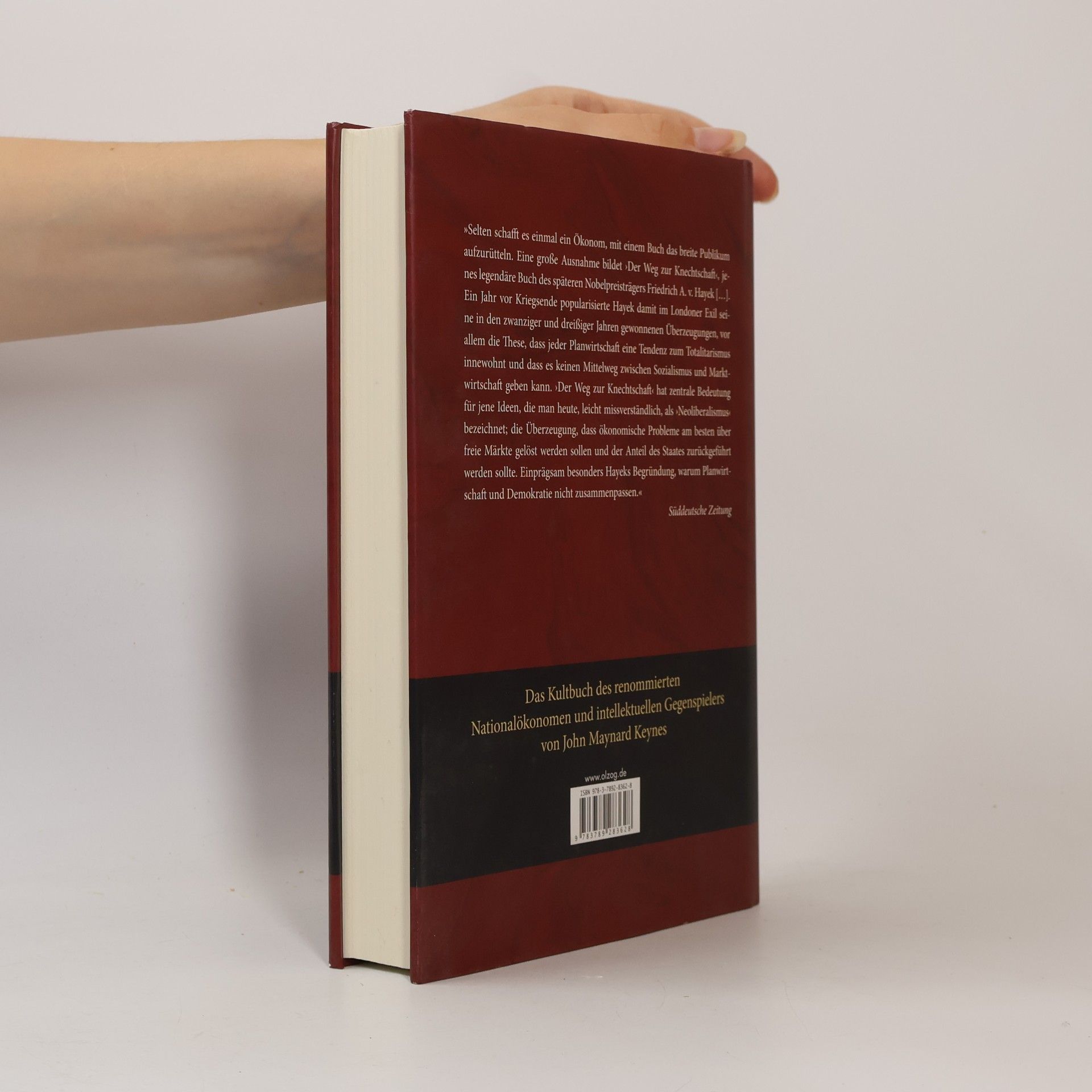 Friedrich August Hayek Der Weg zur Knechtschaft