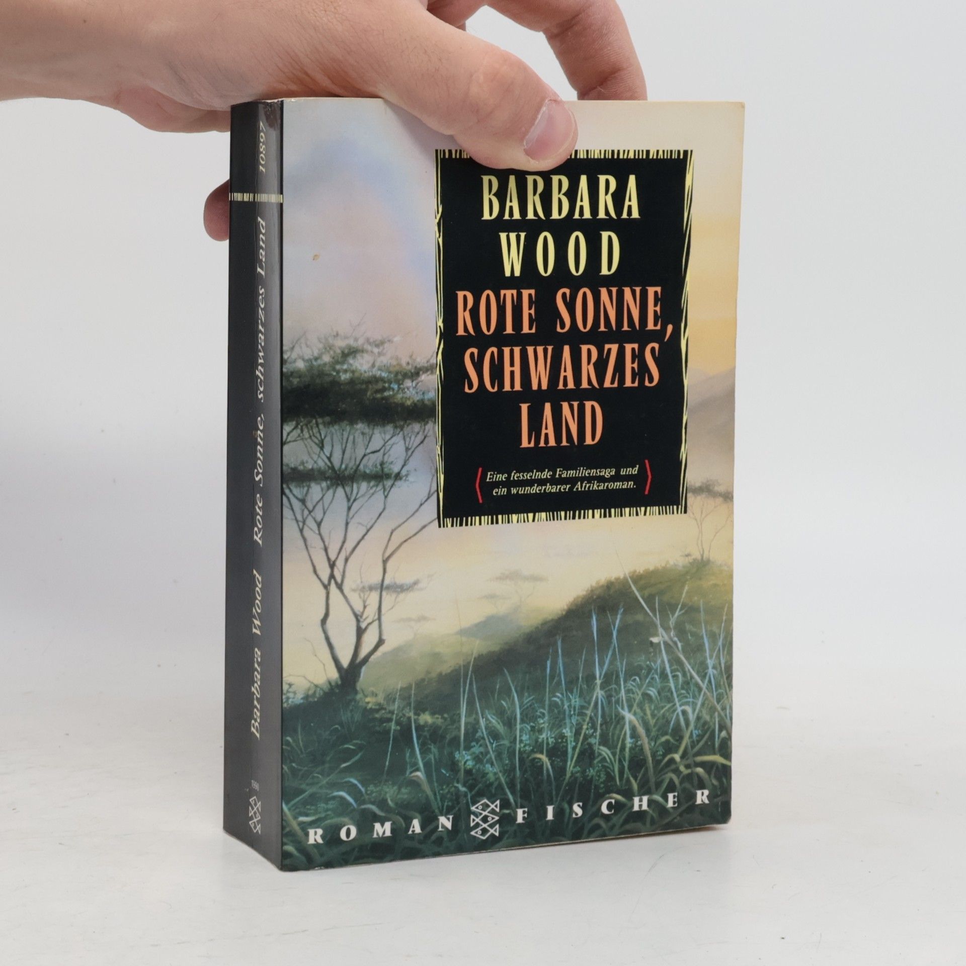 Barbara Wood Rote Sonne, schwarzes Land