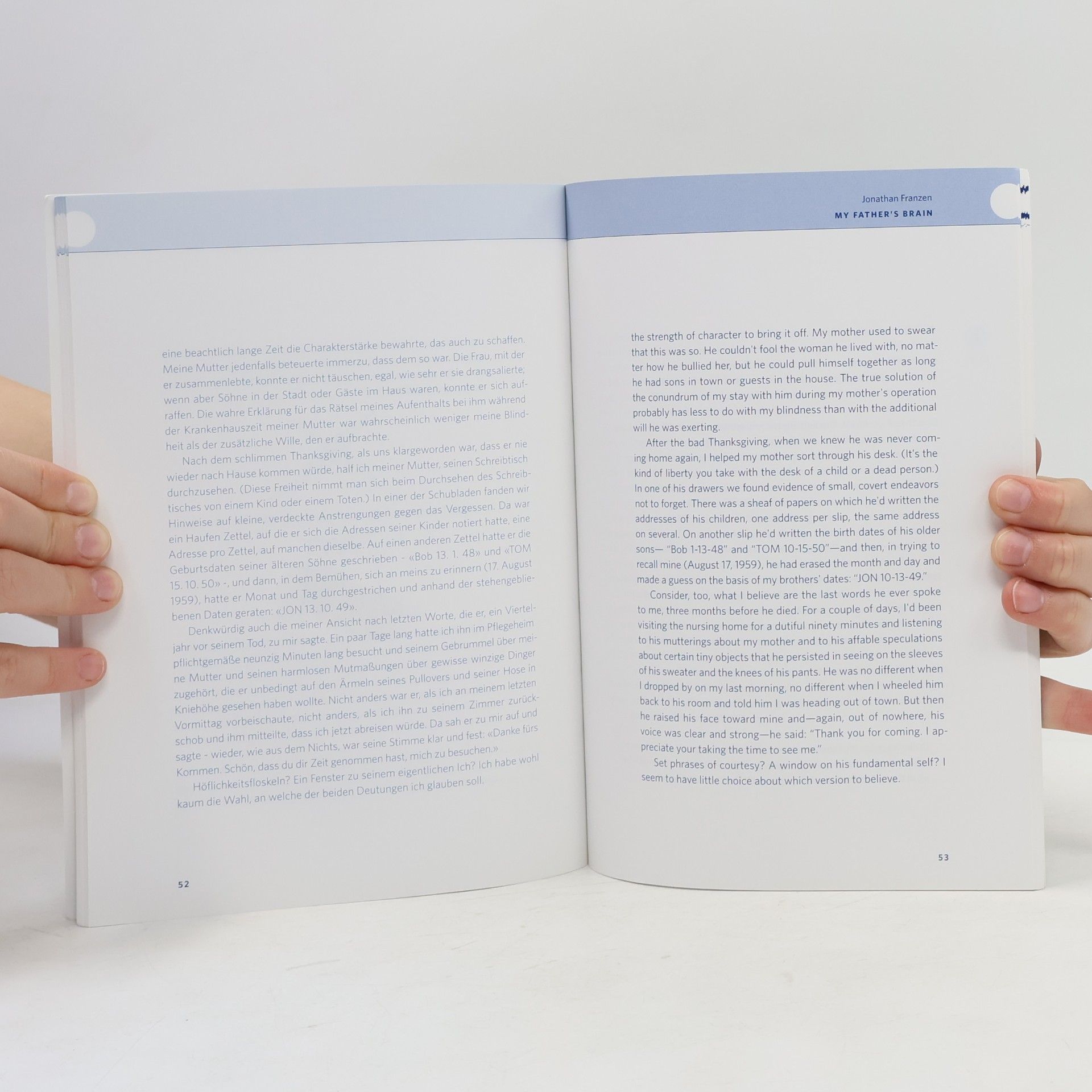 Eike Schönfeld PONS Zweisprachige Ausgabe: Das Gehirn meines Vaters / My Father's Brain