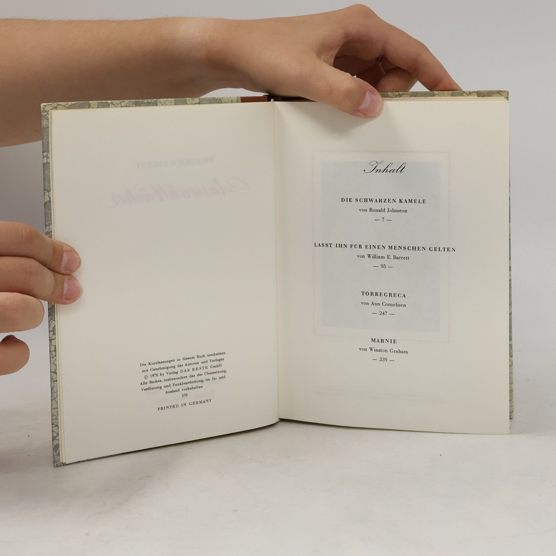 Ronald Johnston Reader's Digest Auswahlbücher