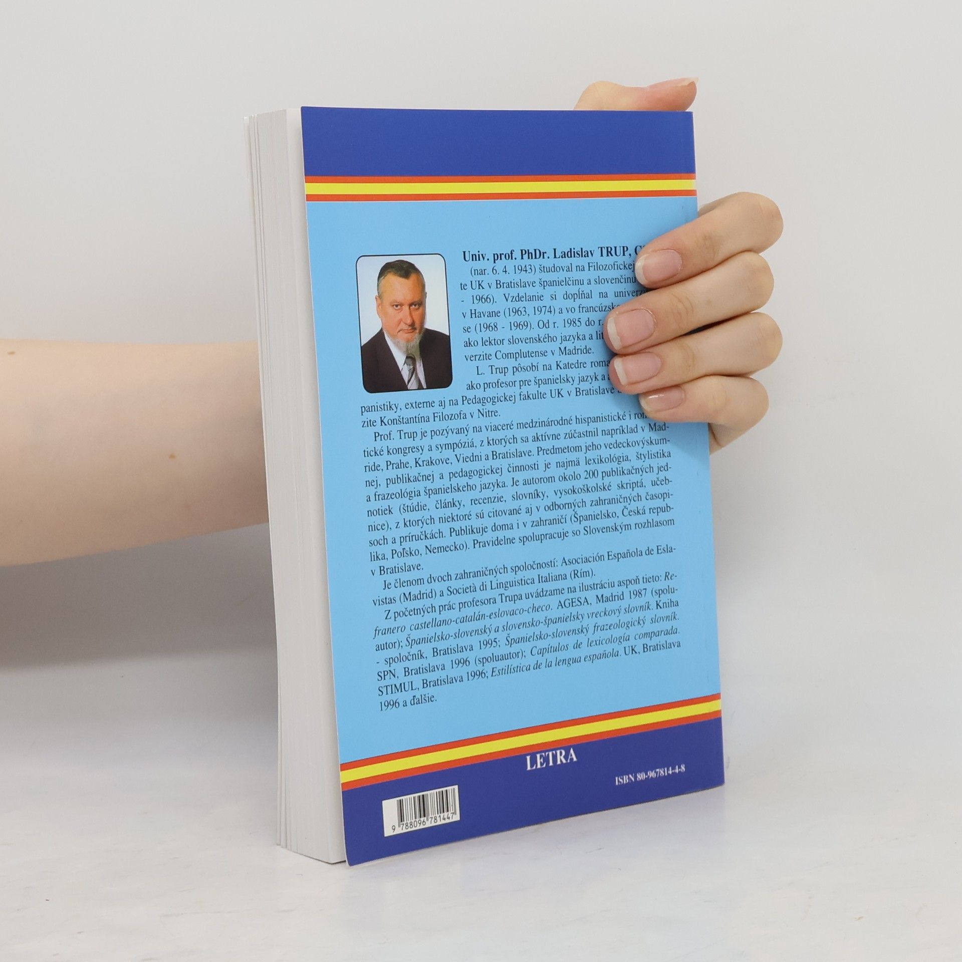 Ladislav Trup Gramatika španielčiny I. (Výslovnosť / Pravopis / Morfológia)