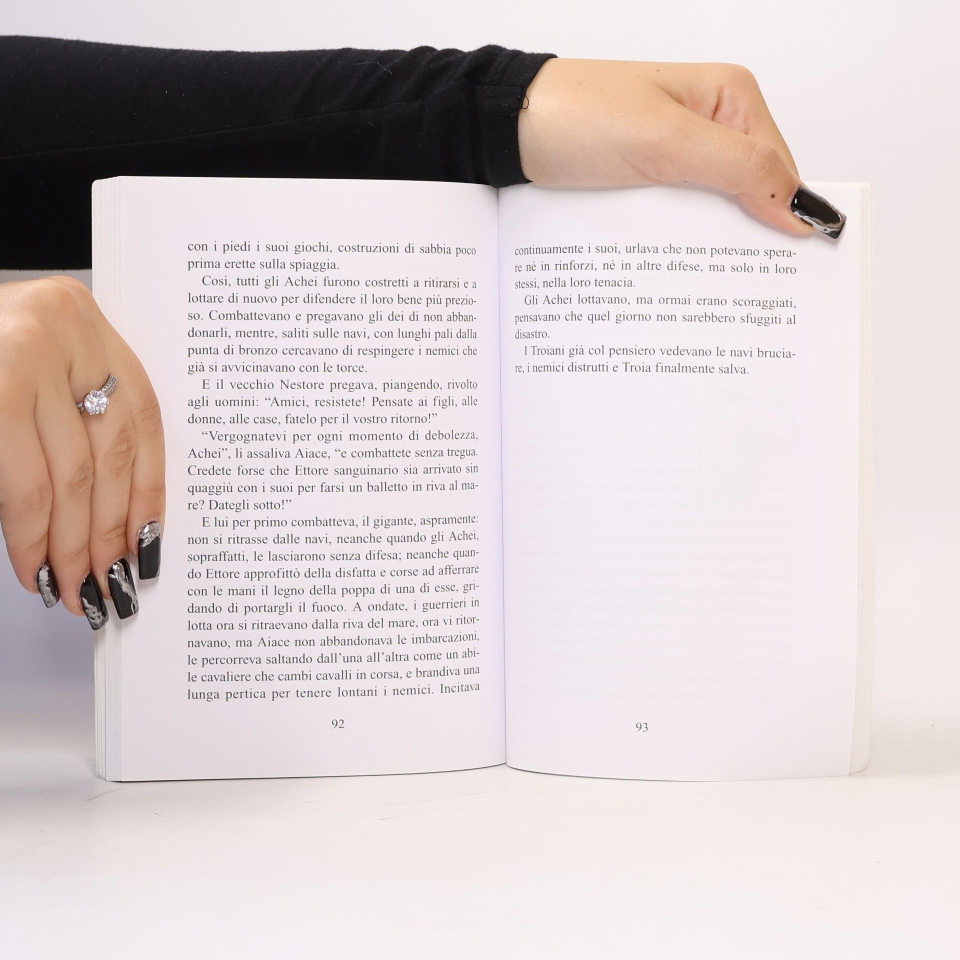 Giordani, Fiammetta L'assedio di Troia. Ediz. illustrata (Nuova biblioteca dei ragazzi)
