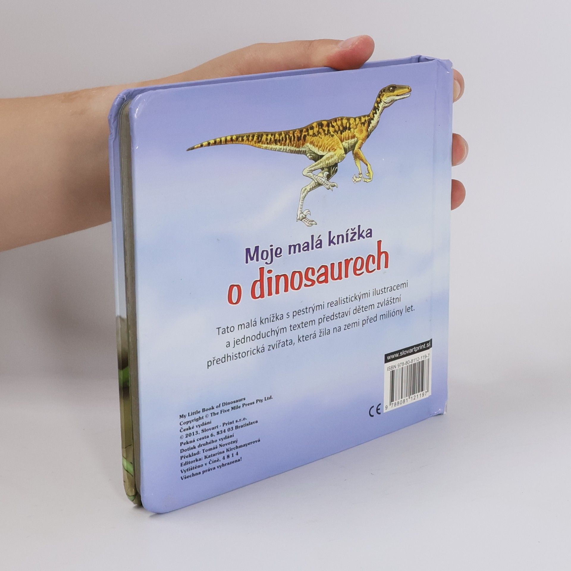 Tomáš Novotný Moje malá knížka o dinosaurech