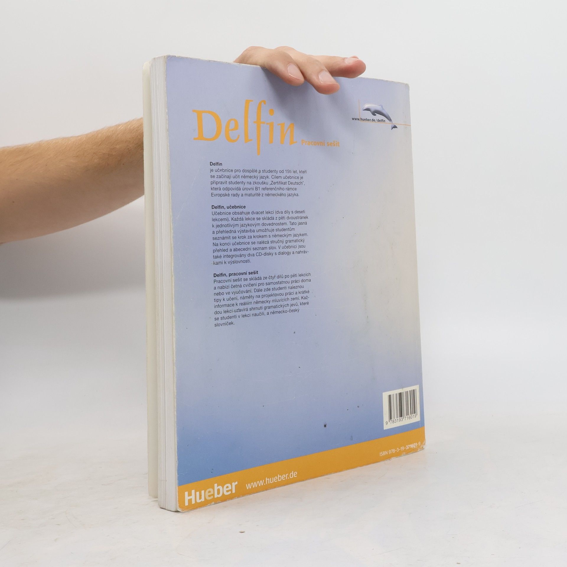 Jutta Müller Delfin : Lehrwerk für Deutsch als Fremdsprache, Pracovní sešit 1 B, Lekce 6-10
