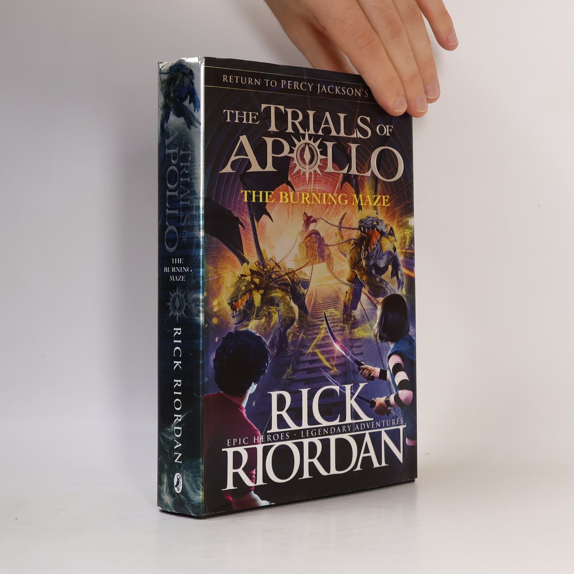 Rick Riordan The Burning Maze (The Trials of Apollo Book 3)