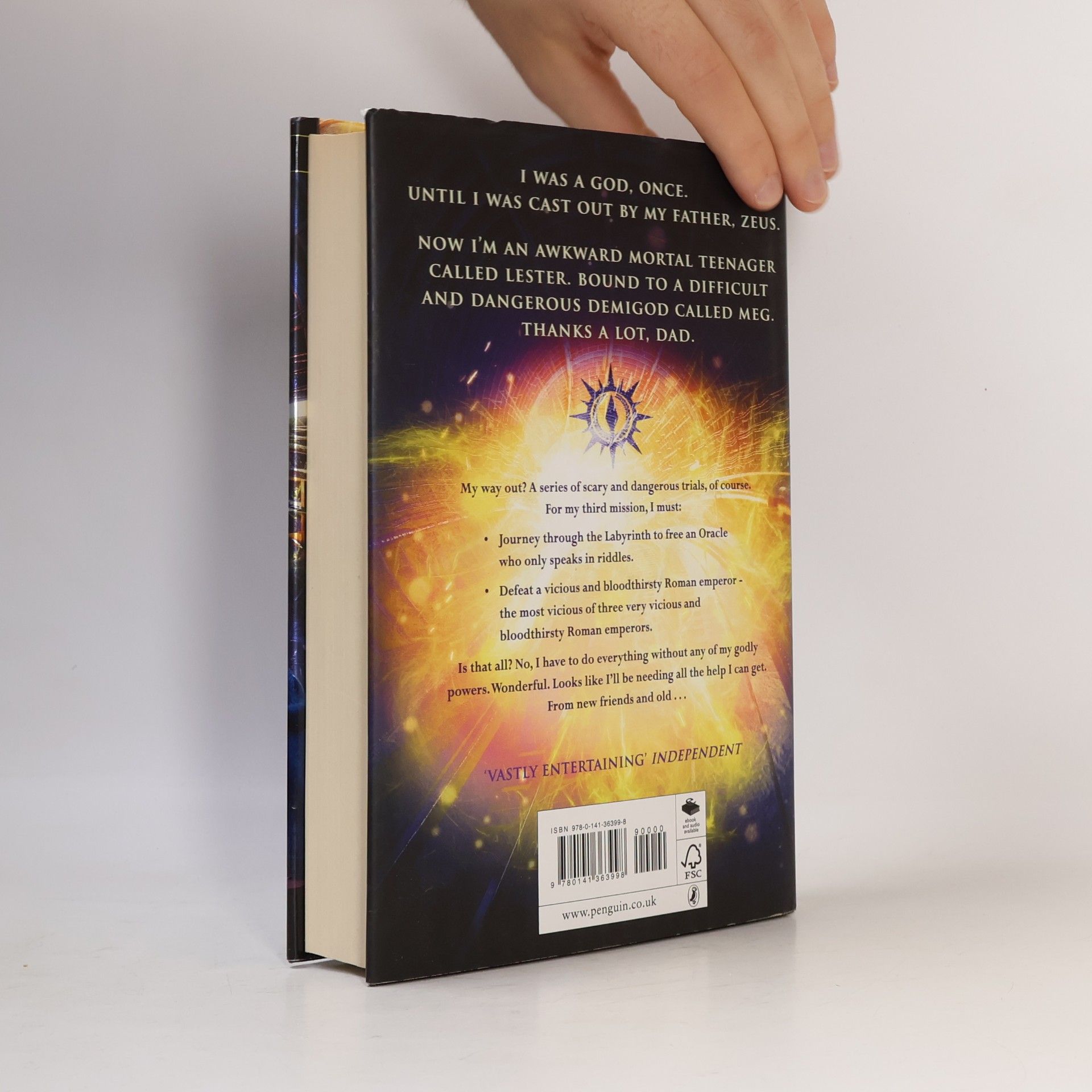 Rick Riordan The Burning Maze (The Trials of Apollo Book 3)