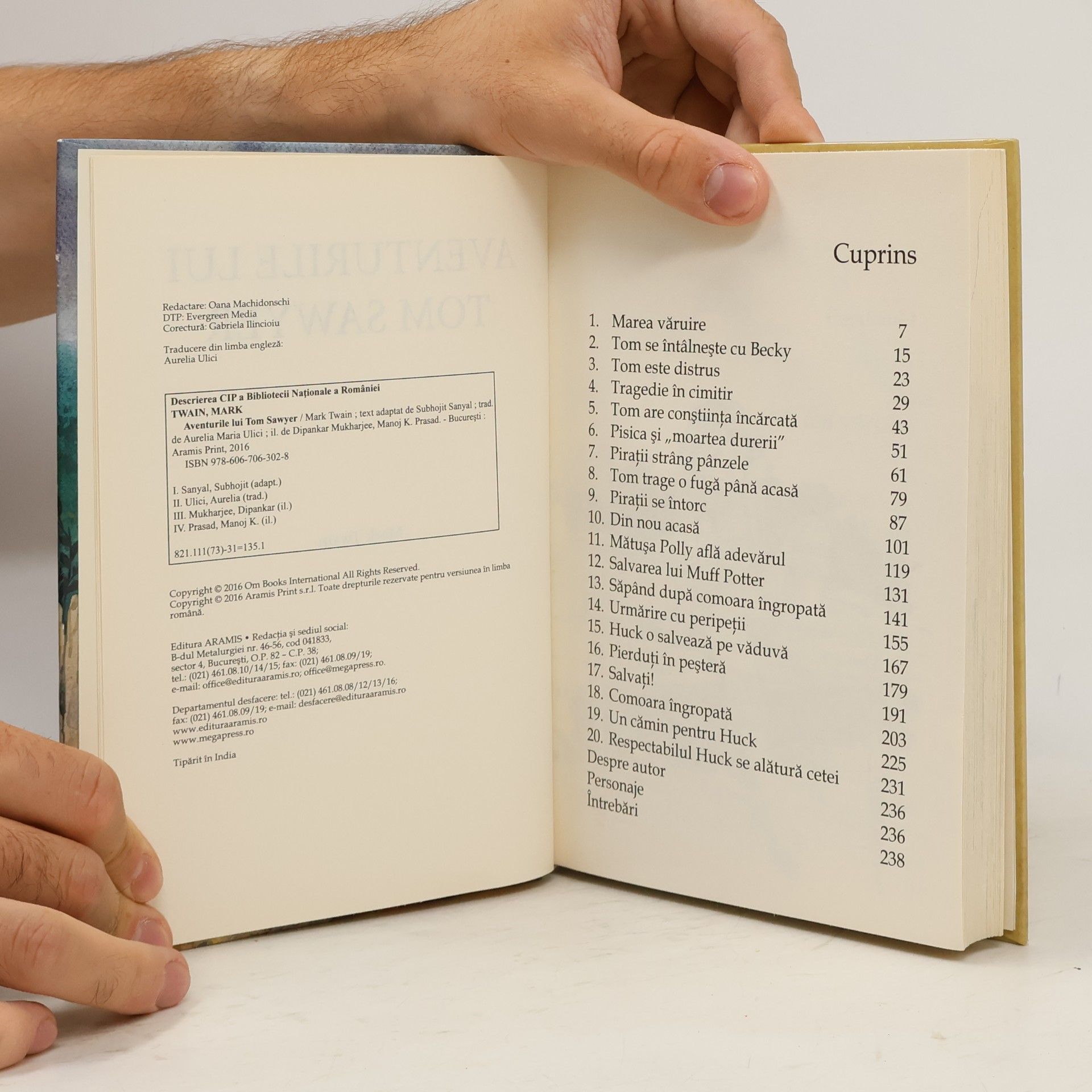 Mark Twain Cartea Copiilor Isteți: Aventurile lui Tom Sawyer