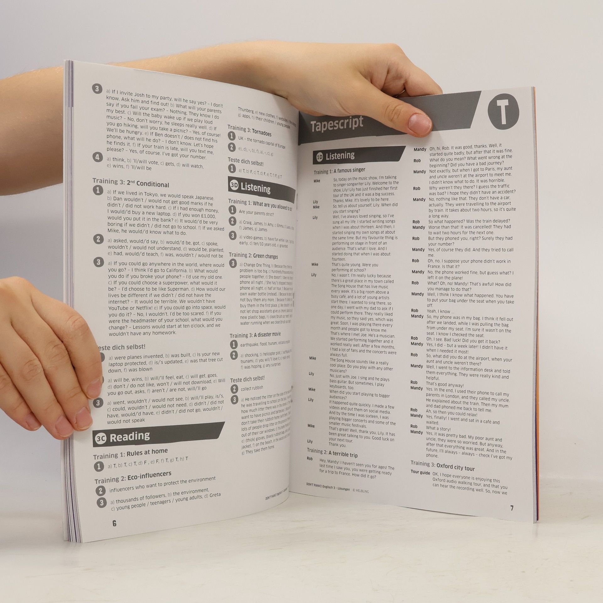 Caroline Madges Don't Panic! Lernen leicht gemacht, 50 Kurztrainings Englisch 3