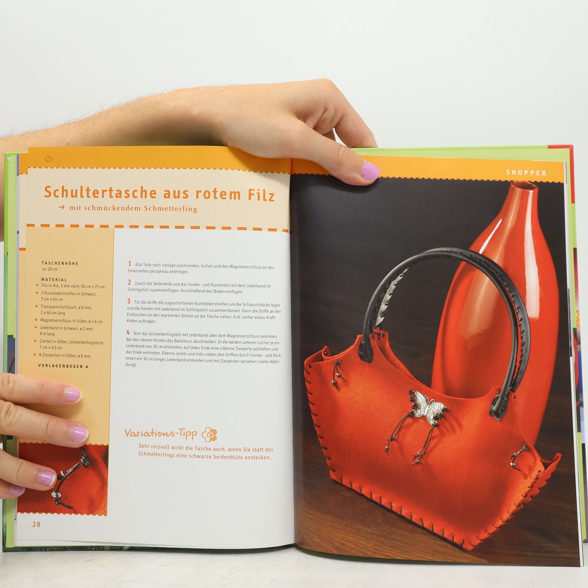 Mariane Curkovic Modische Filztaschen