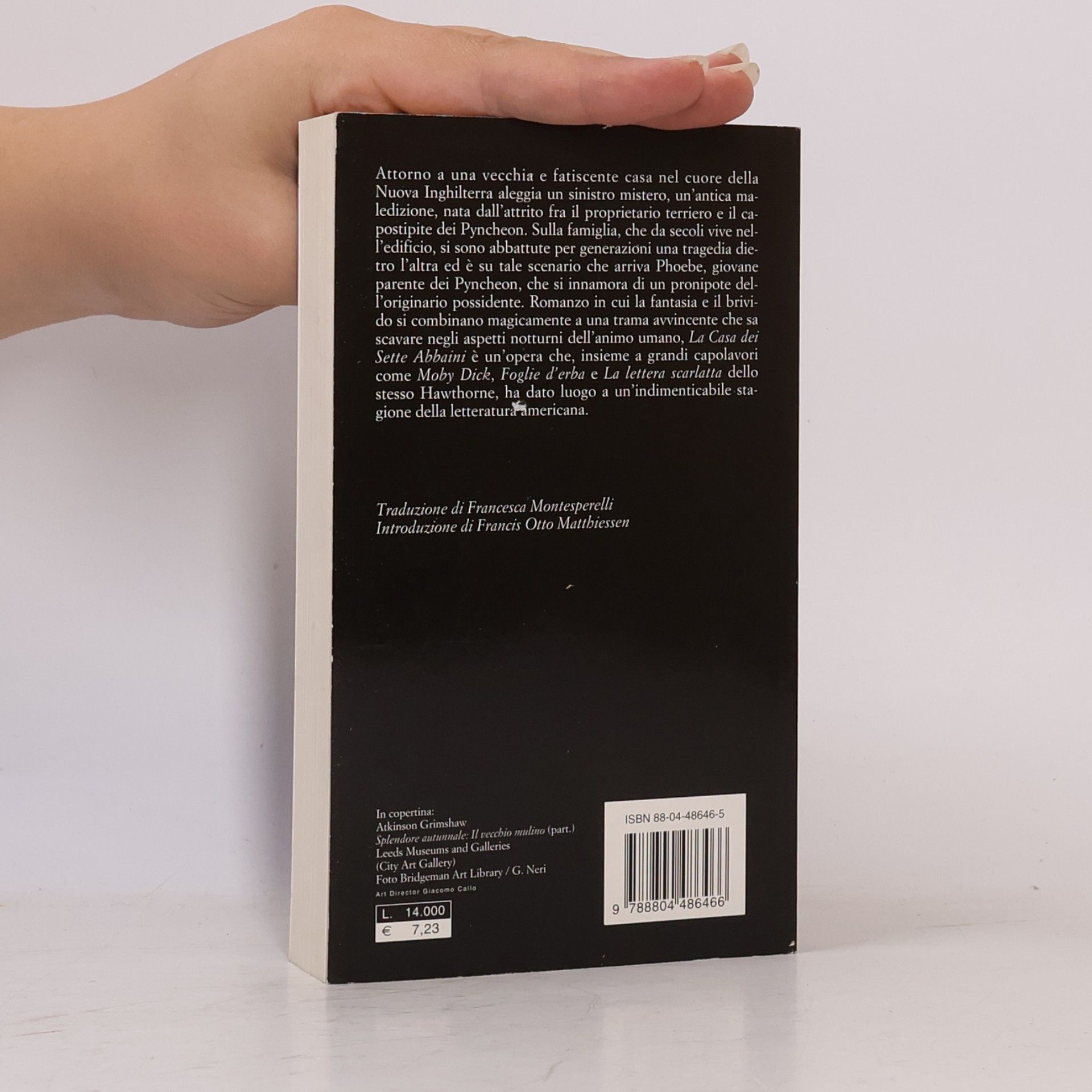 Nathaniel Hawthorne Oscar Classici - 526: La casa dei sette abbaini