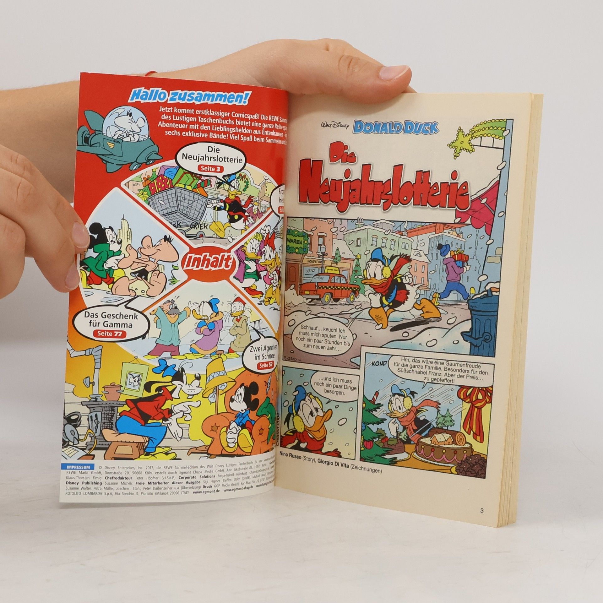 Walt Disney Lustiges Taschenbuch. Die Neujahrslotterie