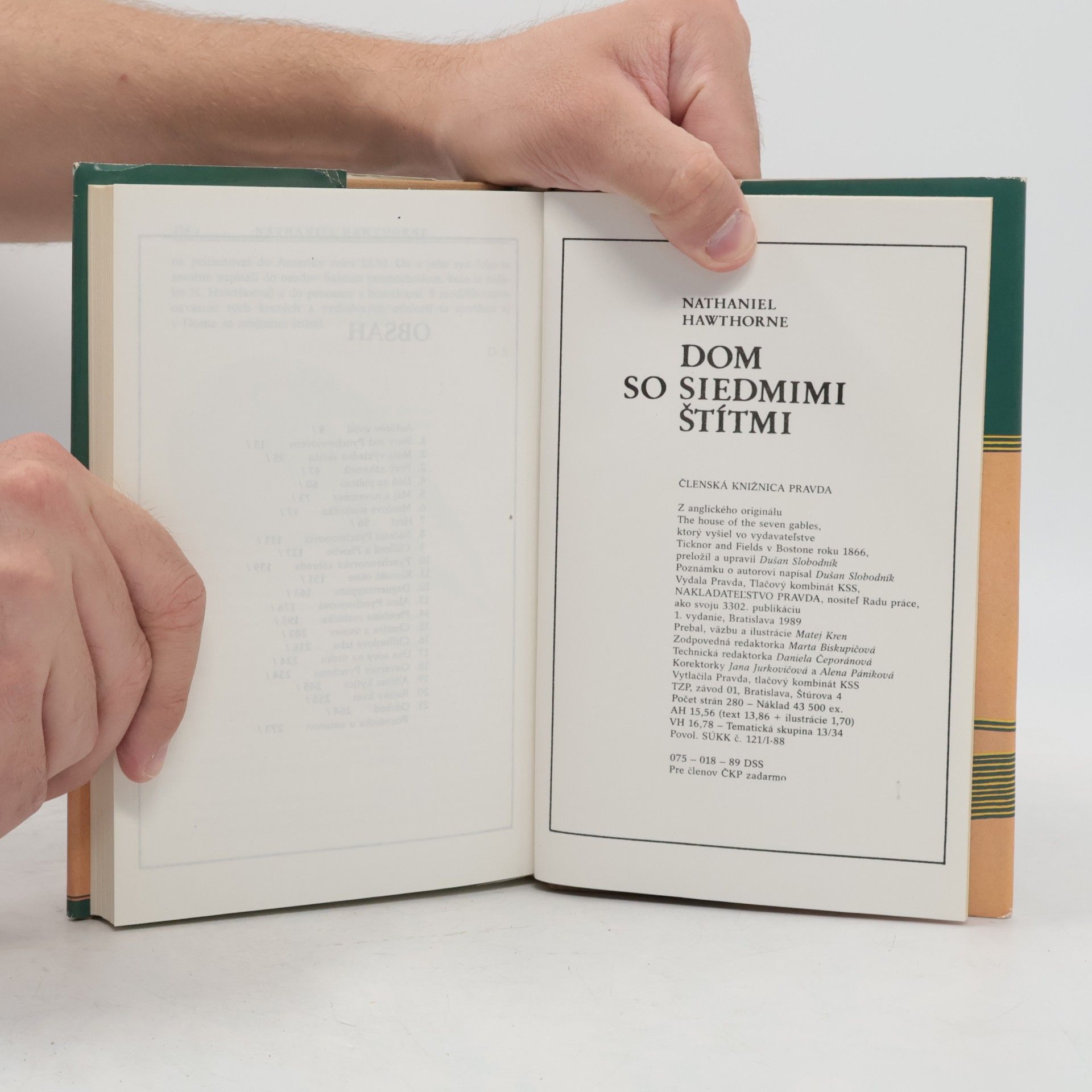 Nathaniel Hawthorne Dom so siedmimi štítmi