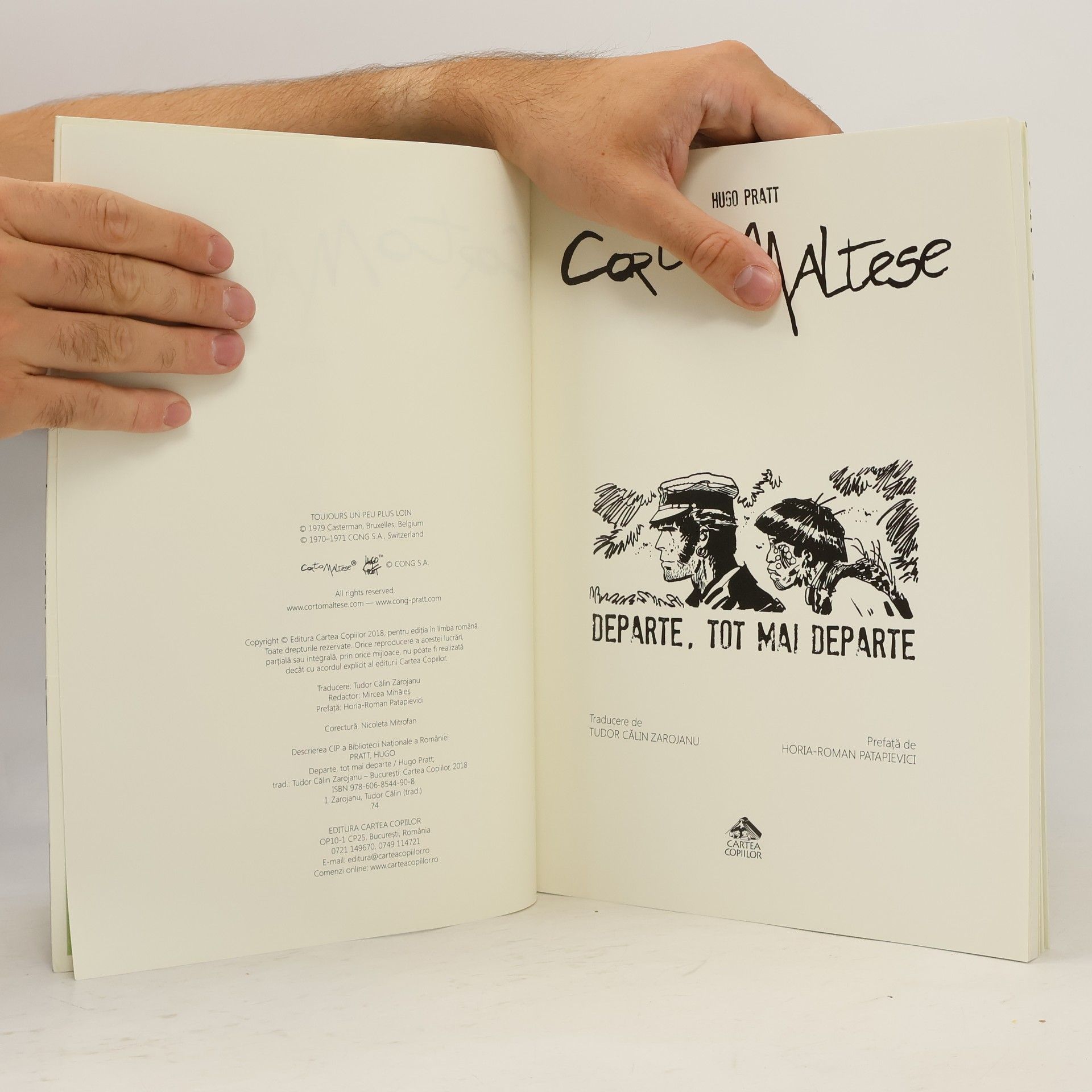 Hugo Pratt Corto Maltese - 3: Departe, tot mai departe