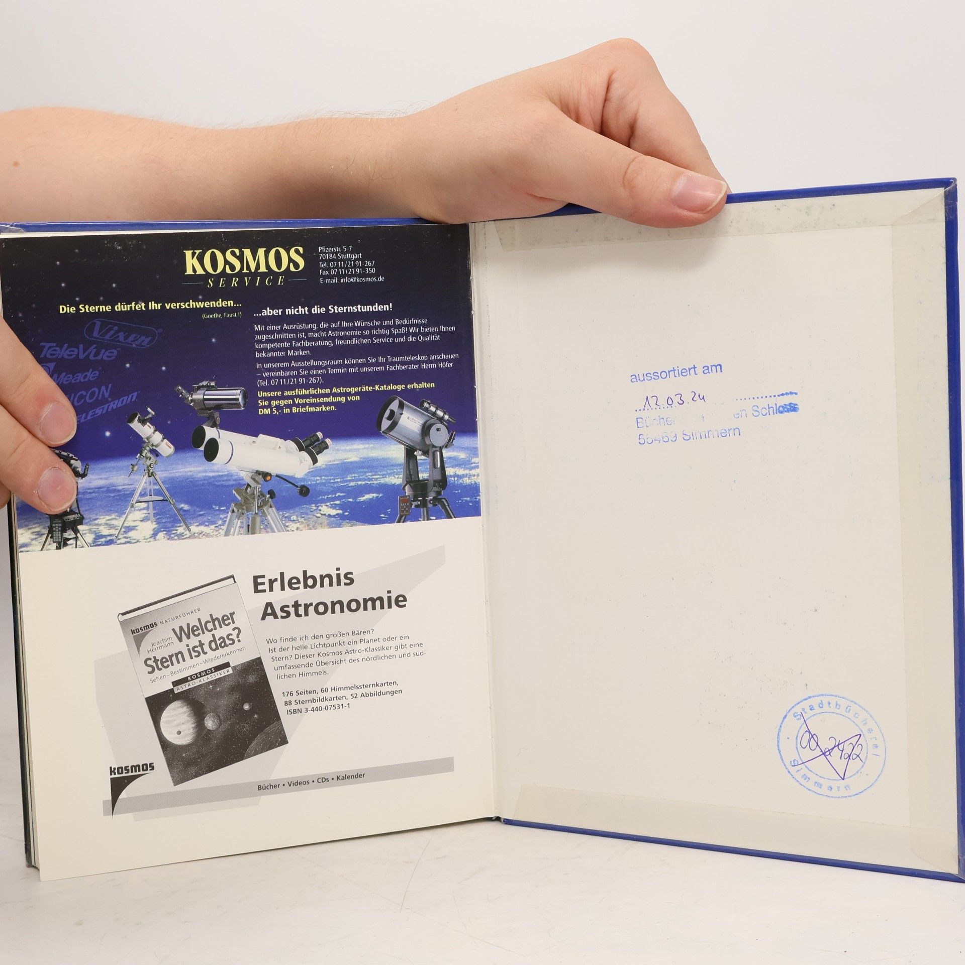 Dieter B. Herrmann Die Kosmos-Himmelskunde für Einsteiger