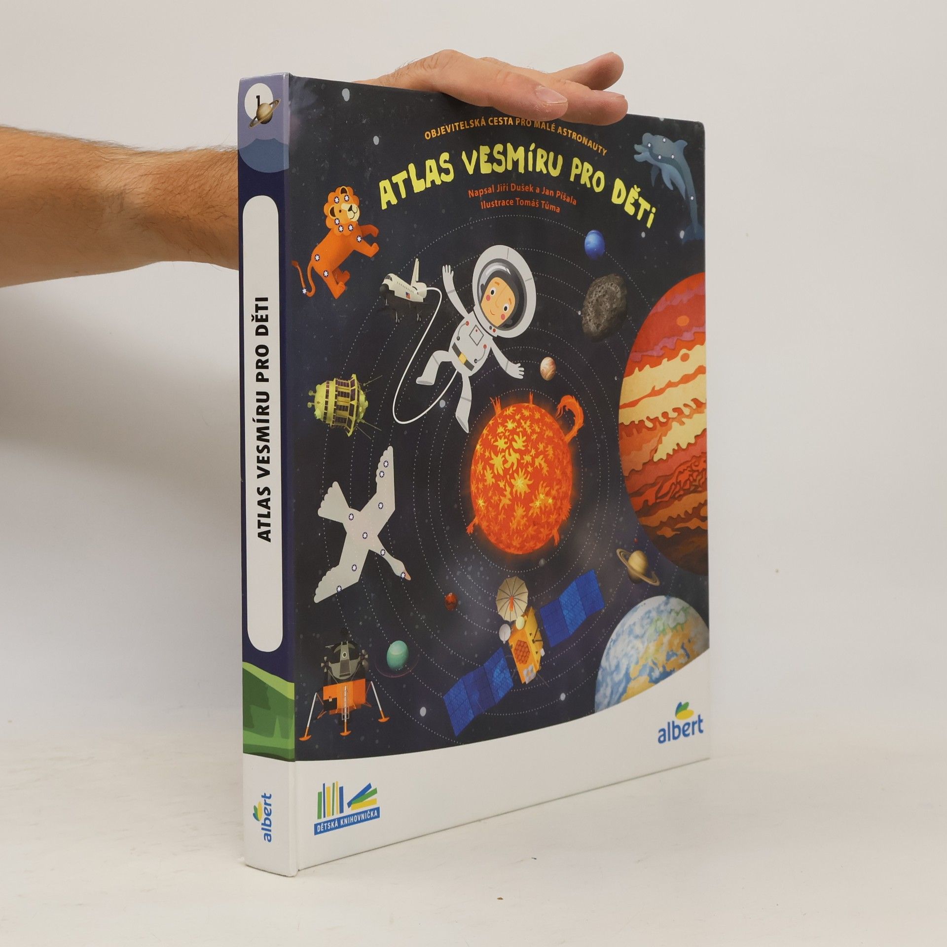 Jiří Dušek Atlas vesmíru pro děti