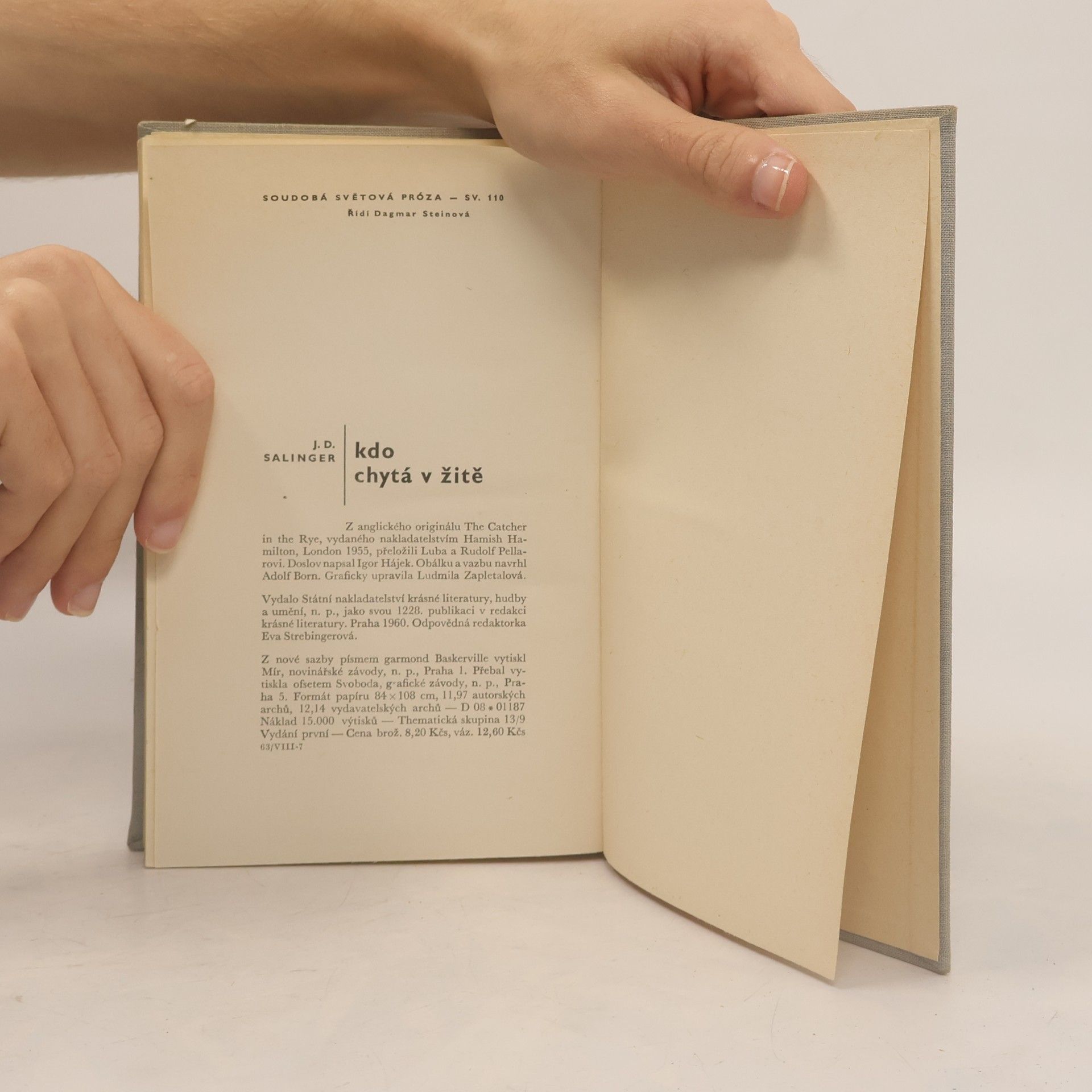 J. D. Salinger Kdo chytá v žitě