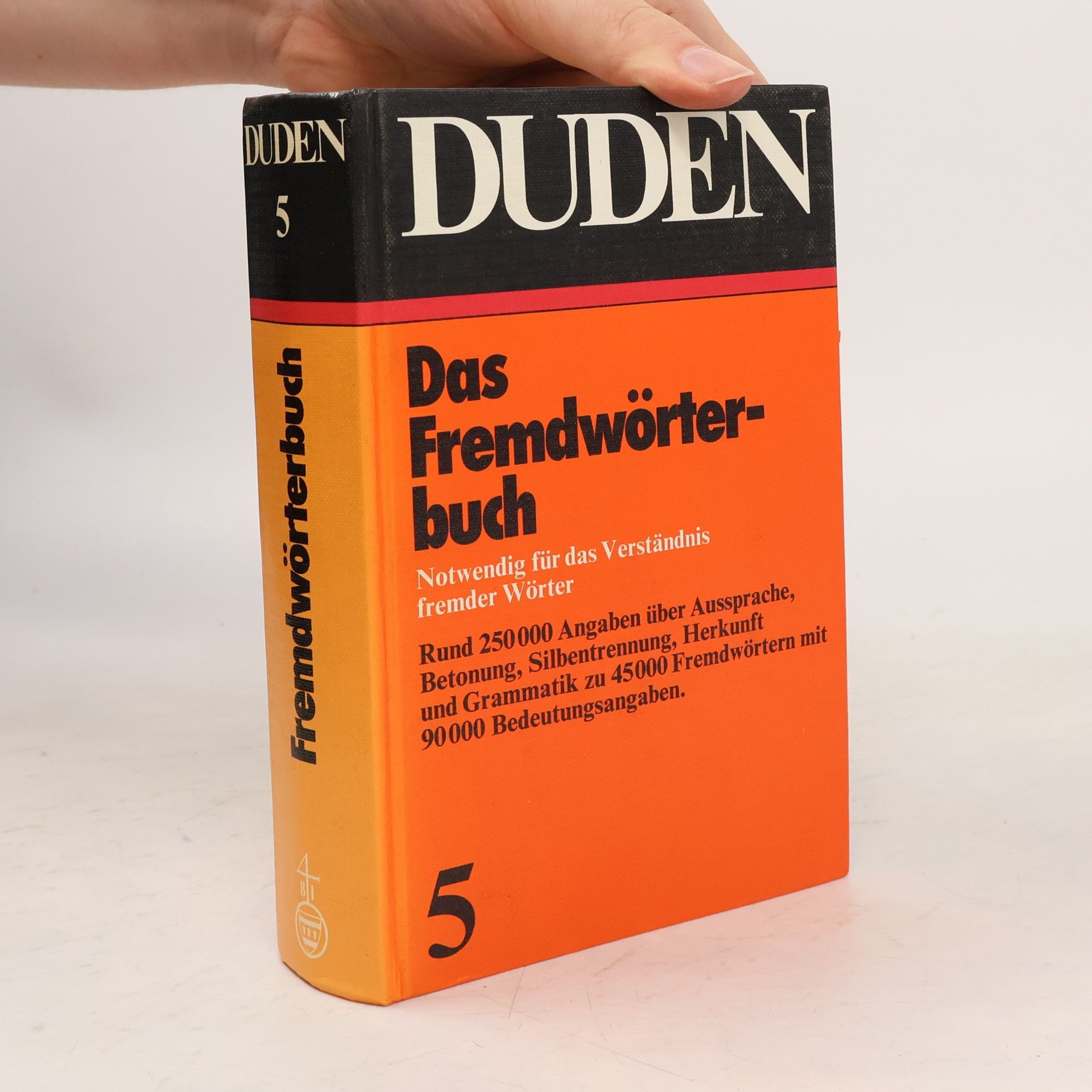 Autores varios Duden: Das Fremdwörterbuch (Band 5)