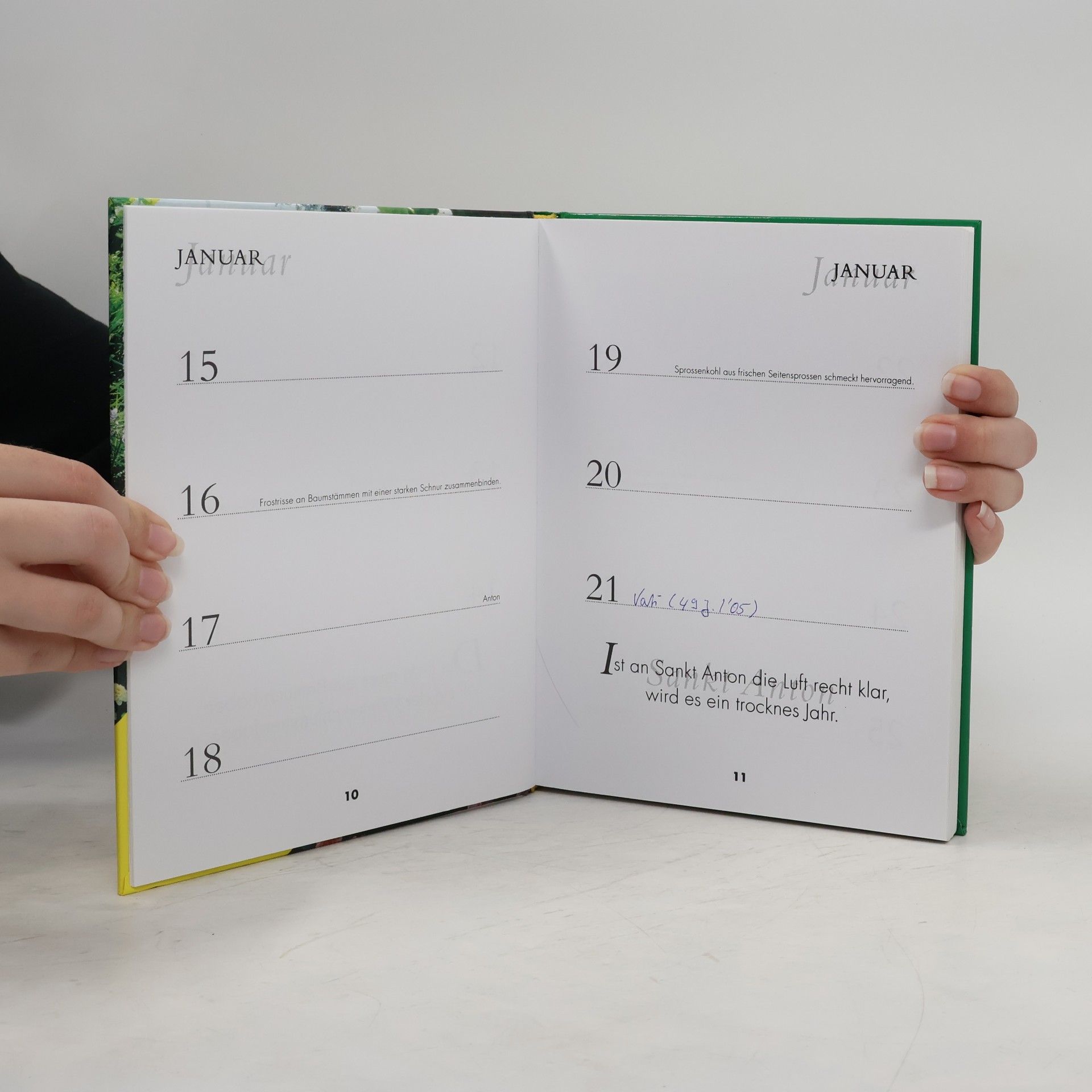 Sebastian Holzner Der große Gartenkalender für jedes Jahr
