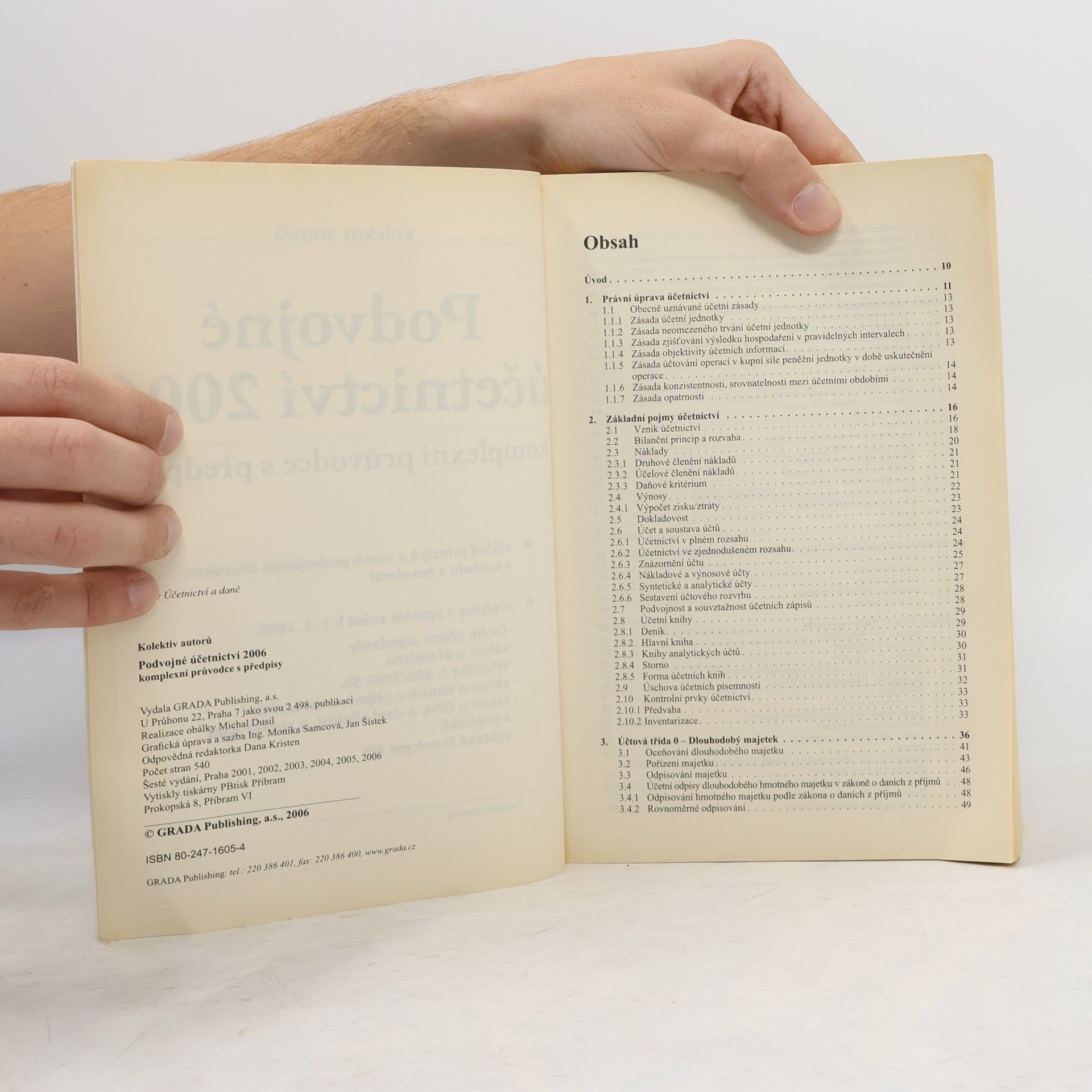 kolektiv autorů Podvojné účetnictví 2006: komplexní průvodce s předpisy