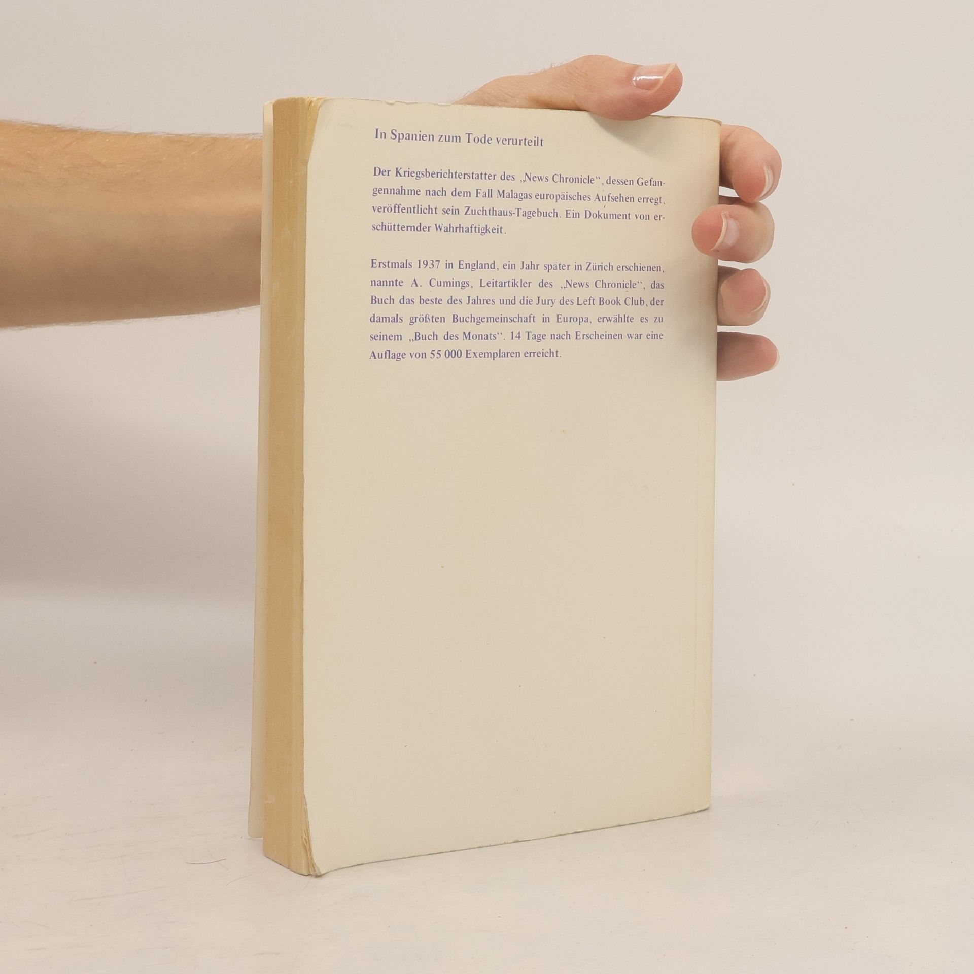 Arthur Koestler Ein spanisches Testament