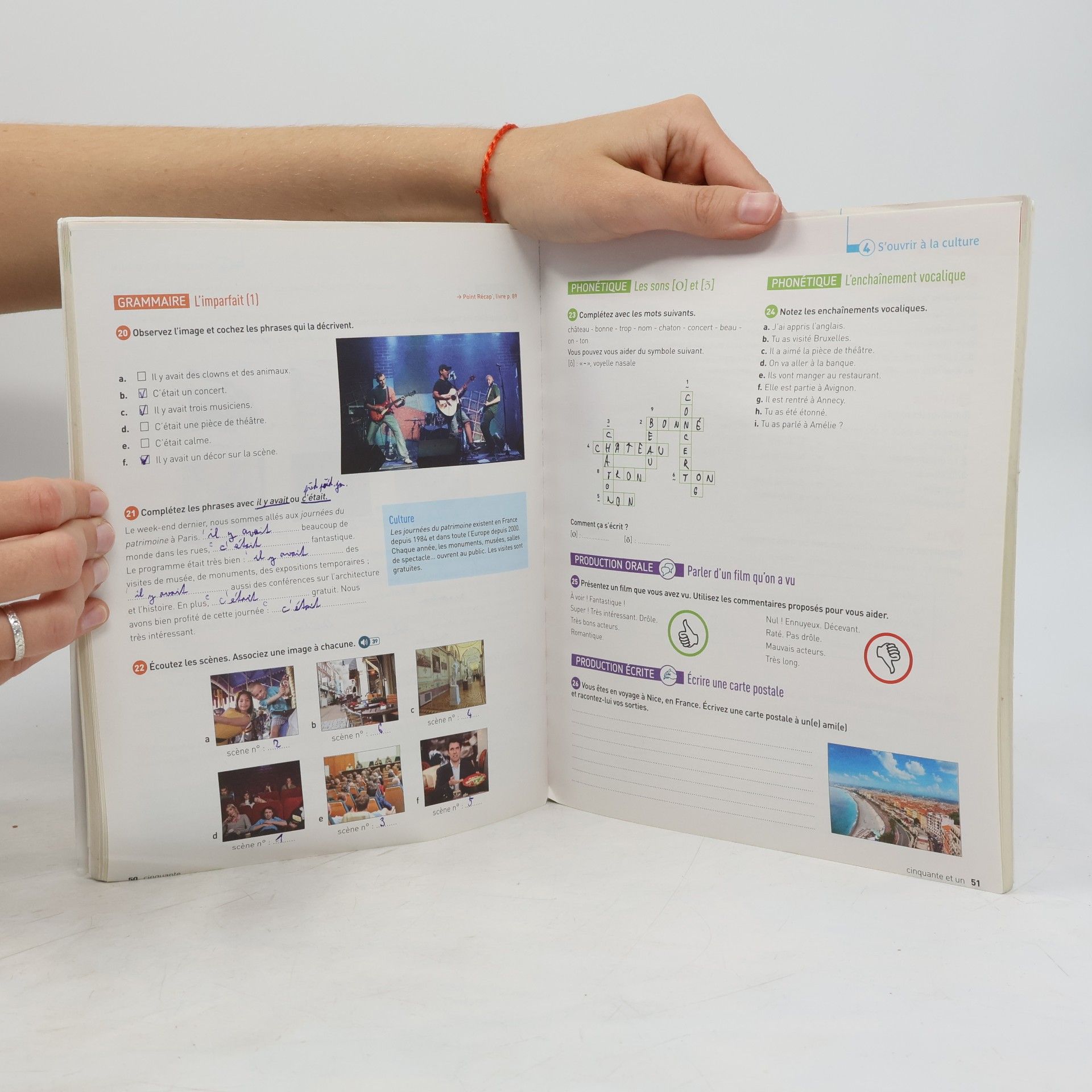 Dorothée Escoufier Saison 1 A1+ : cahier d'activités