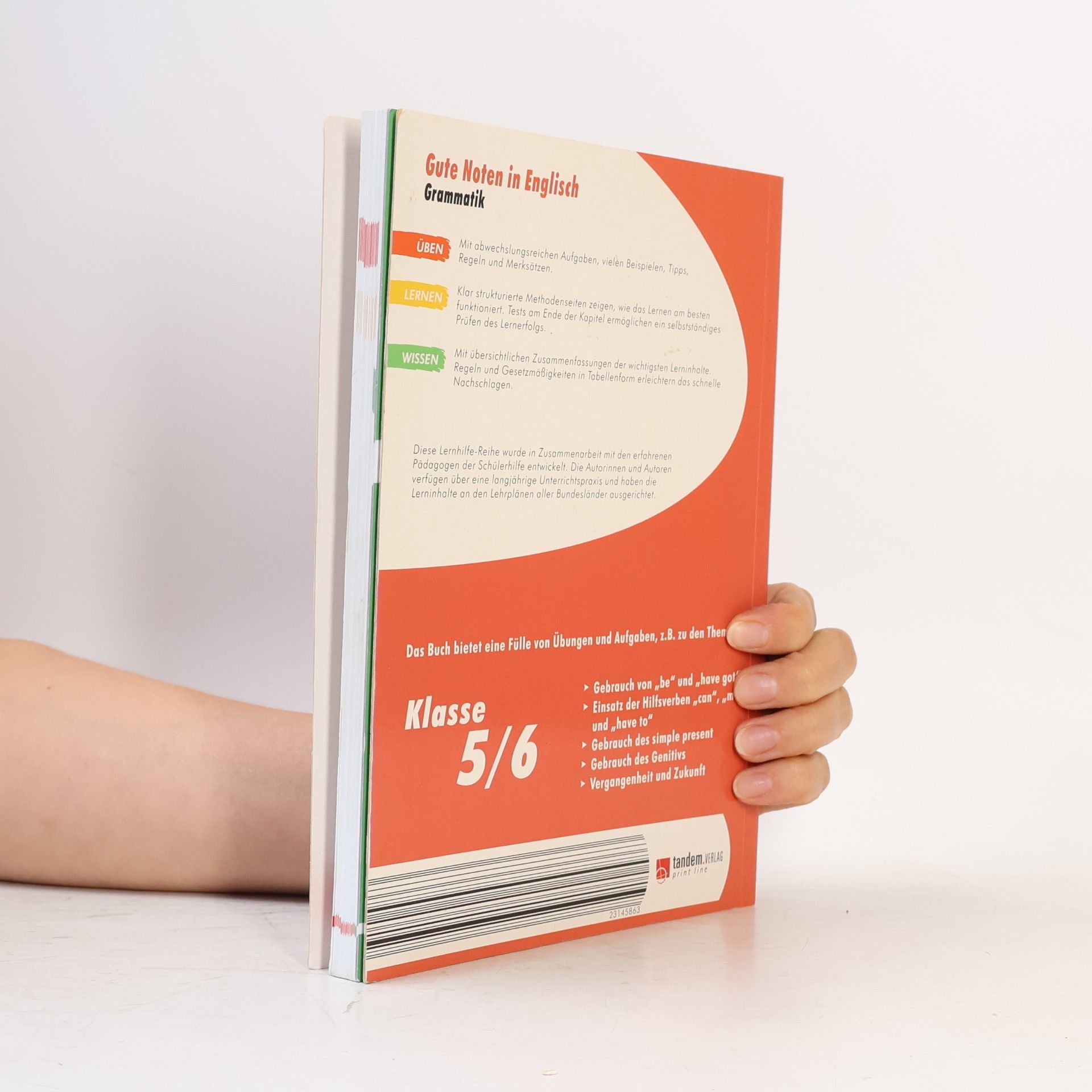 Sabina Piatzer Gute Noten in Englisch Grammatik Klasse 5/6