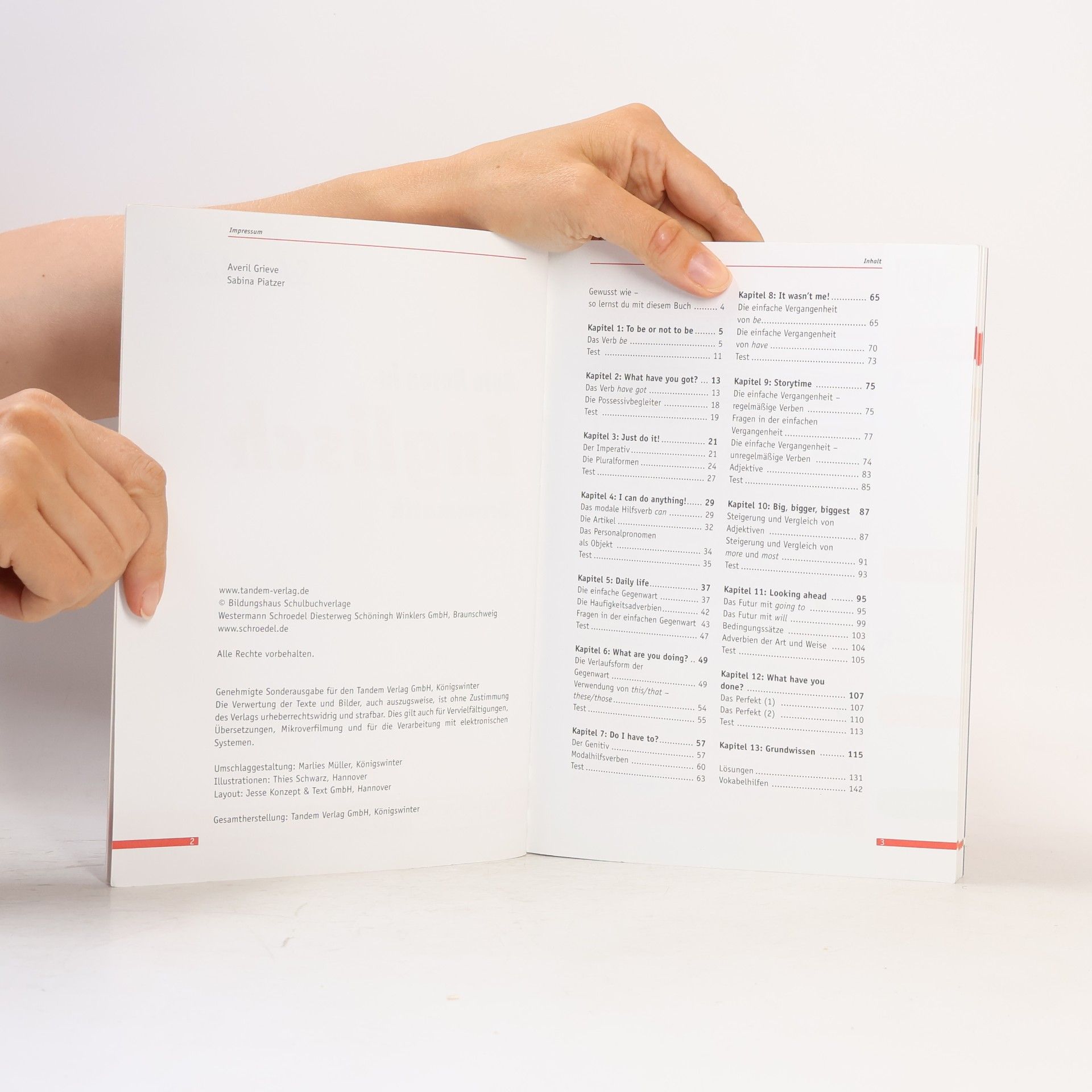 Sabina Piatzer Gute Noten in Englisch Grammatik Klasse 5/6