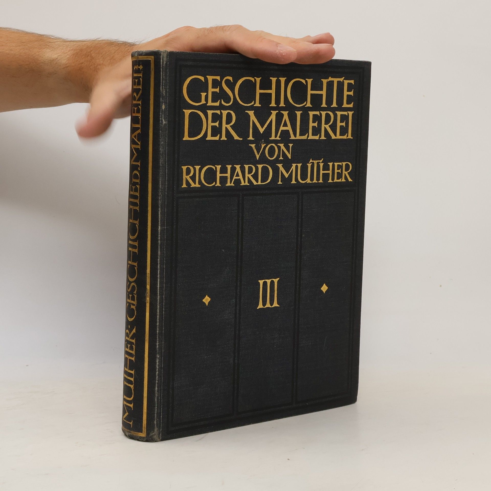 Richard Muther Geschichte der malerei III.