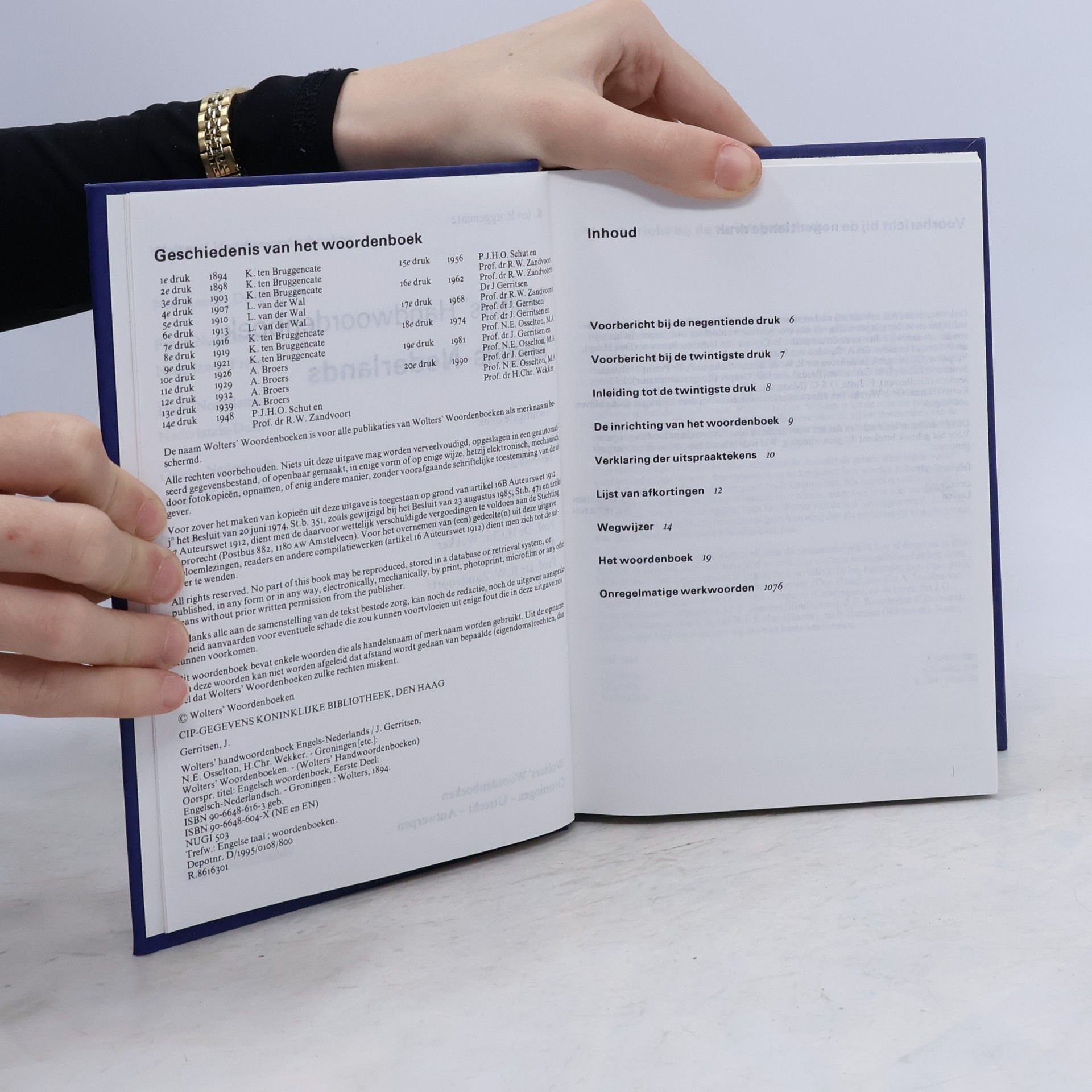 Karel Ten Bruggencate Wolters' Handwoordenboek