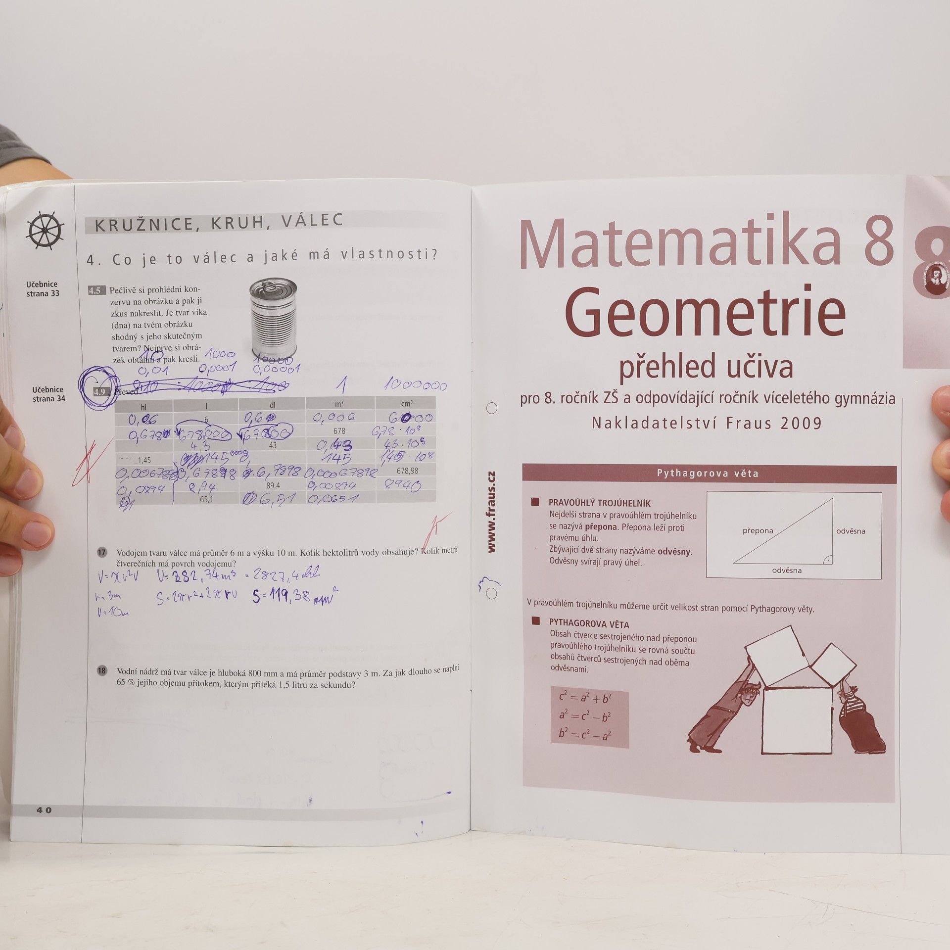 Auteurscollectief Matematika 8 Geometrie - Pracovní sešit