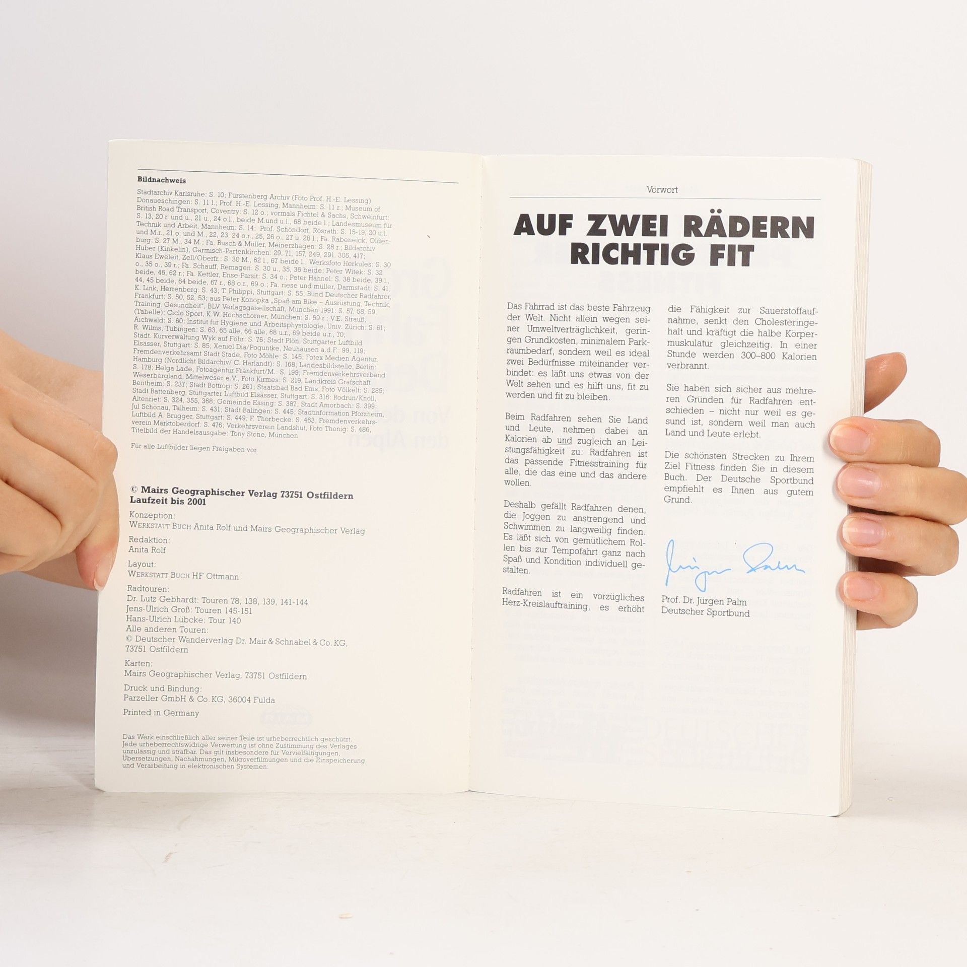 Autorenkollektiv Großer Fahrrad-Atlas Deutschland