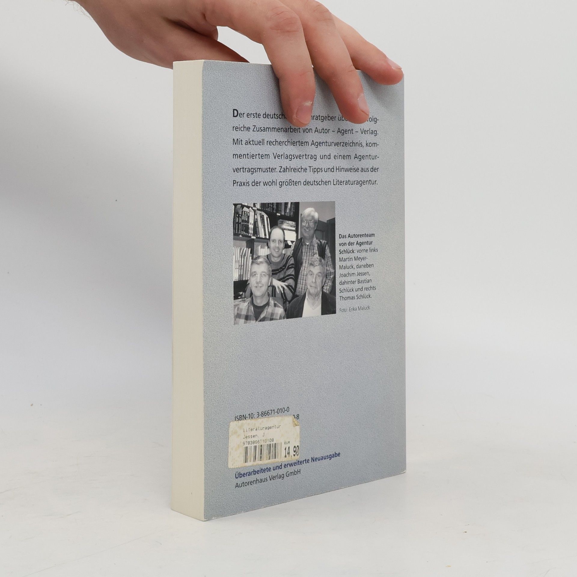 Joachim Jessen Literaturagentur