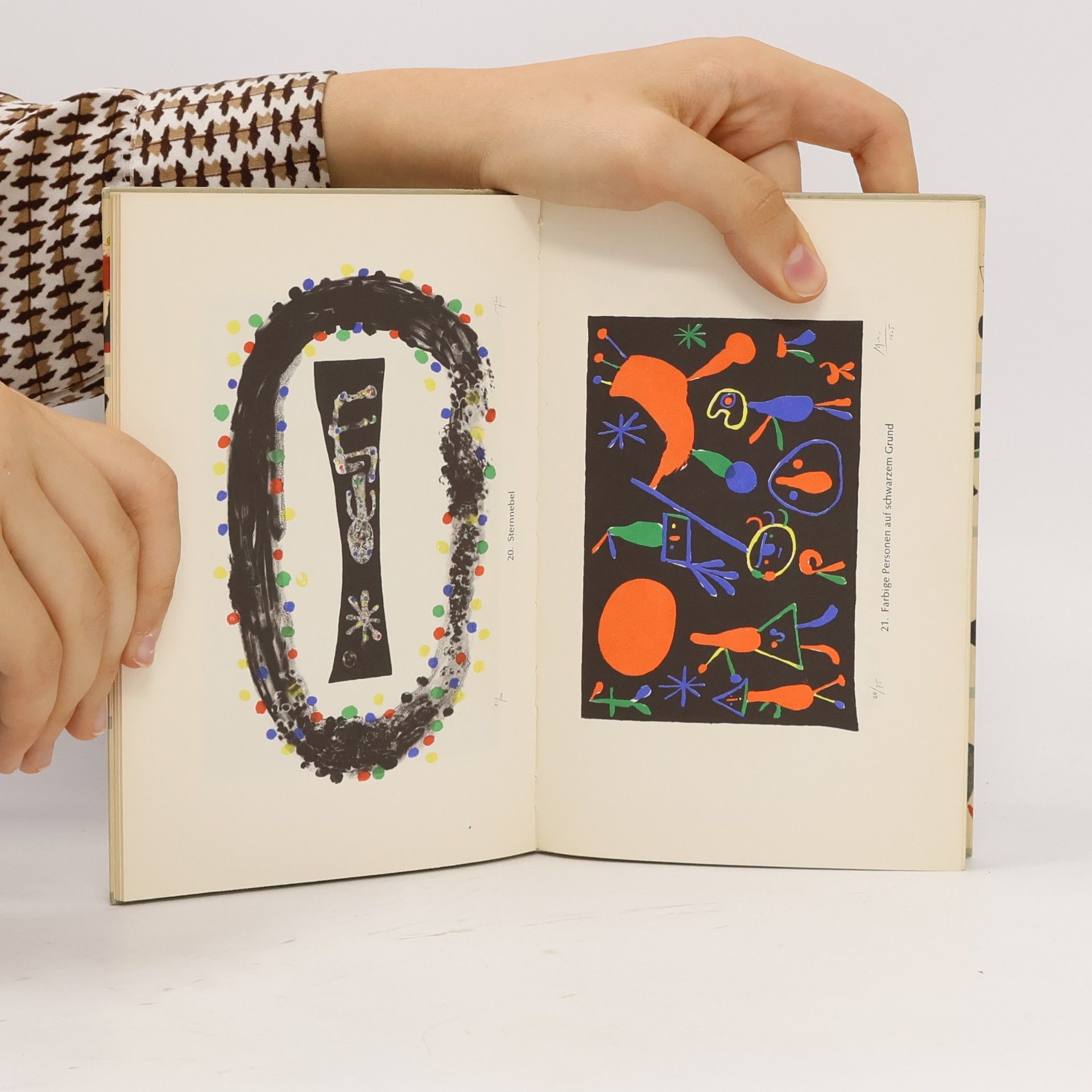 Joan Miró Farbige Lithographien
