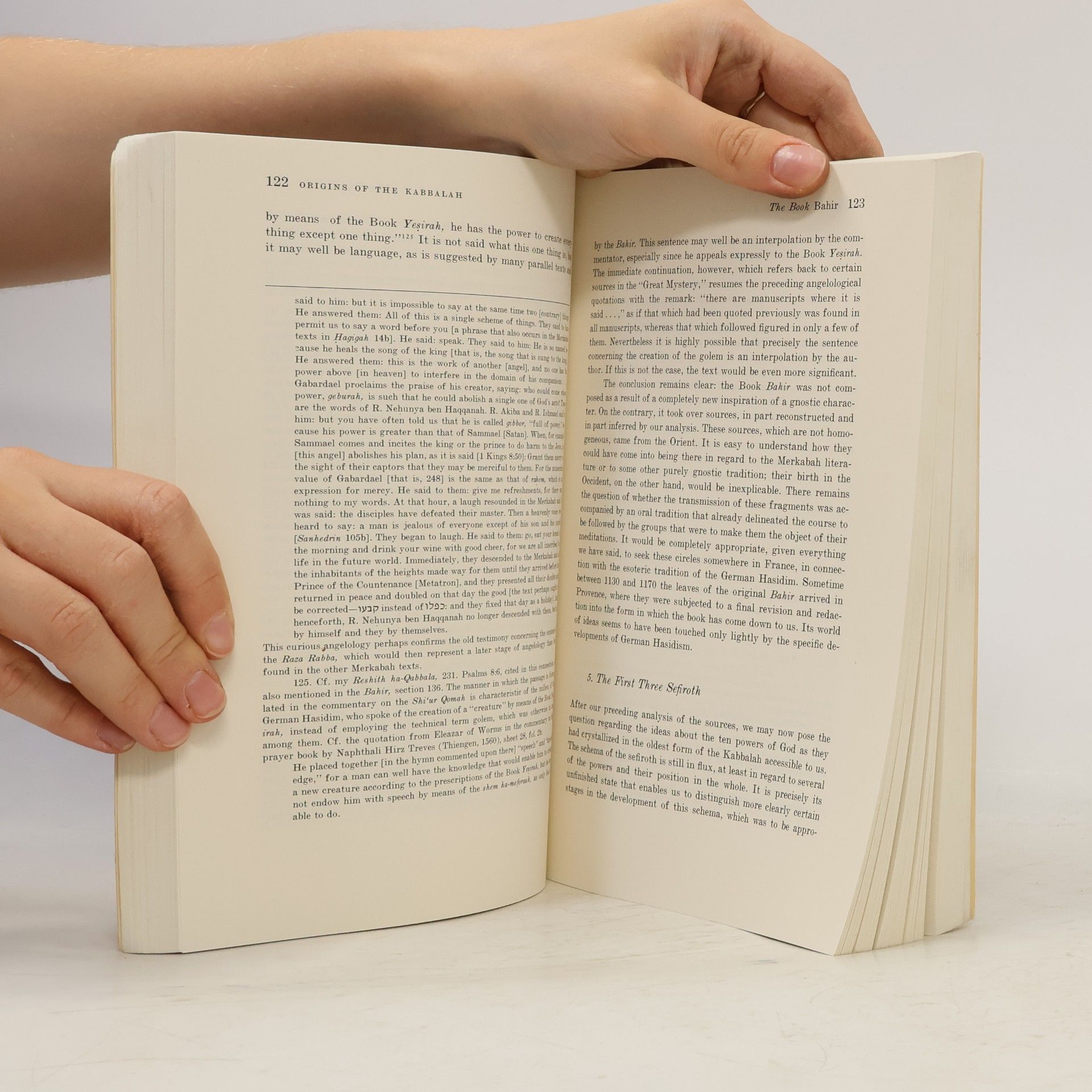 Gershom Gerhard Scholem Origins of the Kabbalah