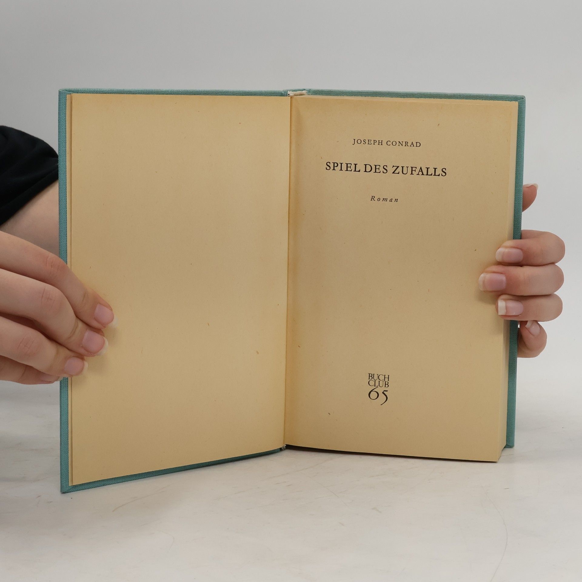 Joseph Conrad Spiel des Zufalls