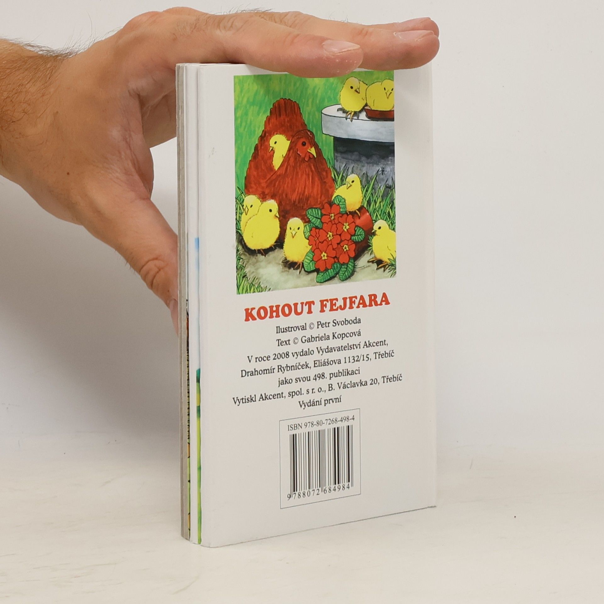 Gabriela Kopcová Kohout Fejfara - leporelo