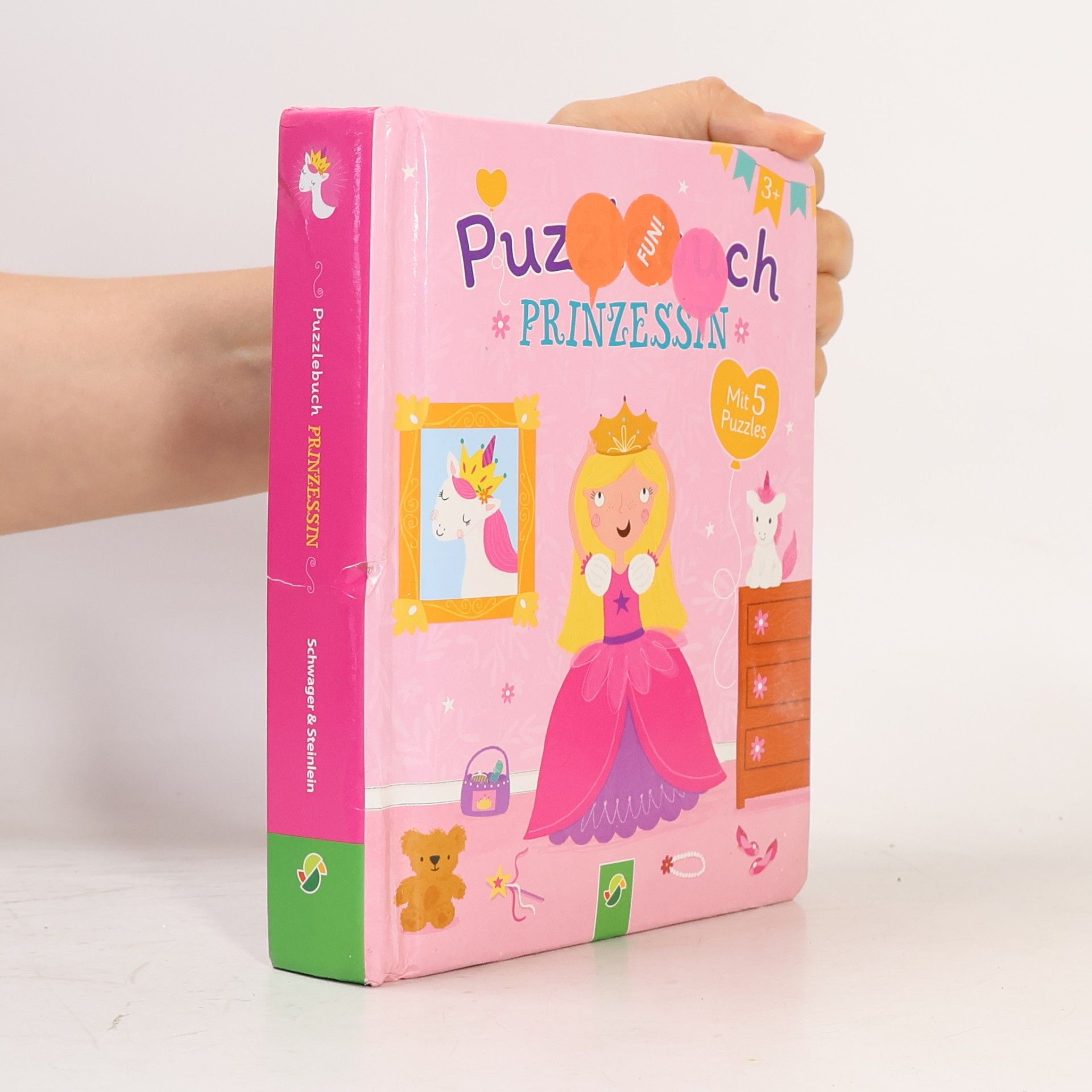 Autores varios Moje knížka s puzzla: Princezna